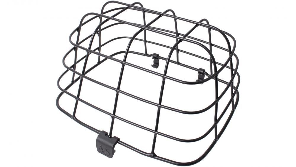 AtranVelo Fahrradkorb AtranVelo Drahtgitter für Korb Duo L schwarz 36x44x26 cm
