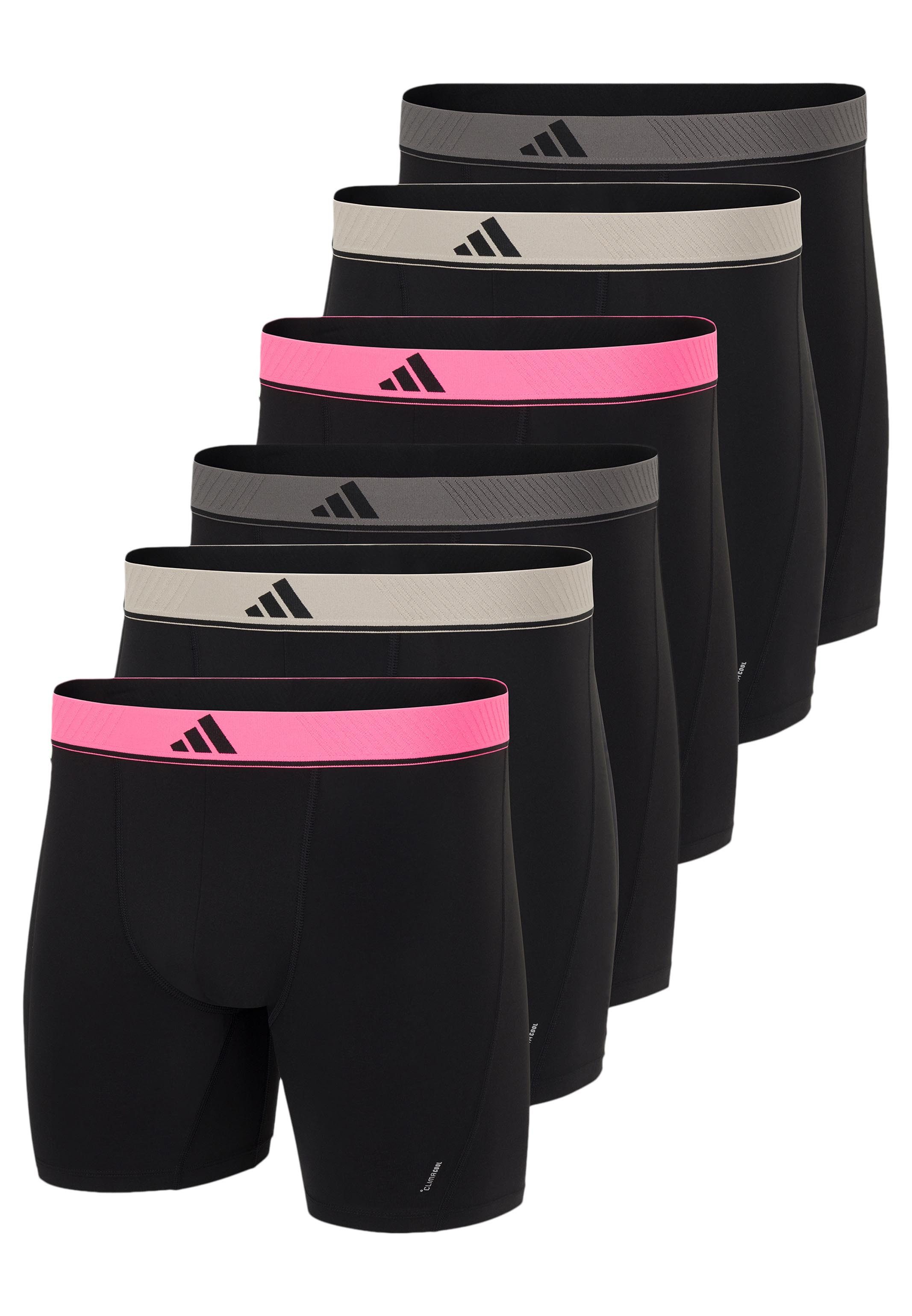 adidas Sportswear Retro Boxer 6er Pack Active Micro Flex Eco (Spar-Set, 6-S günstig online kaufen