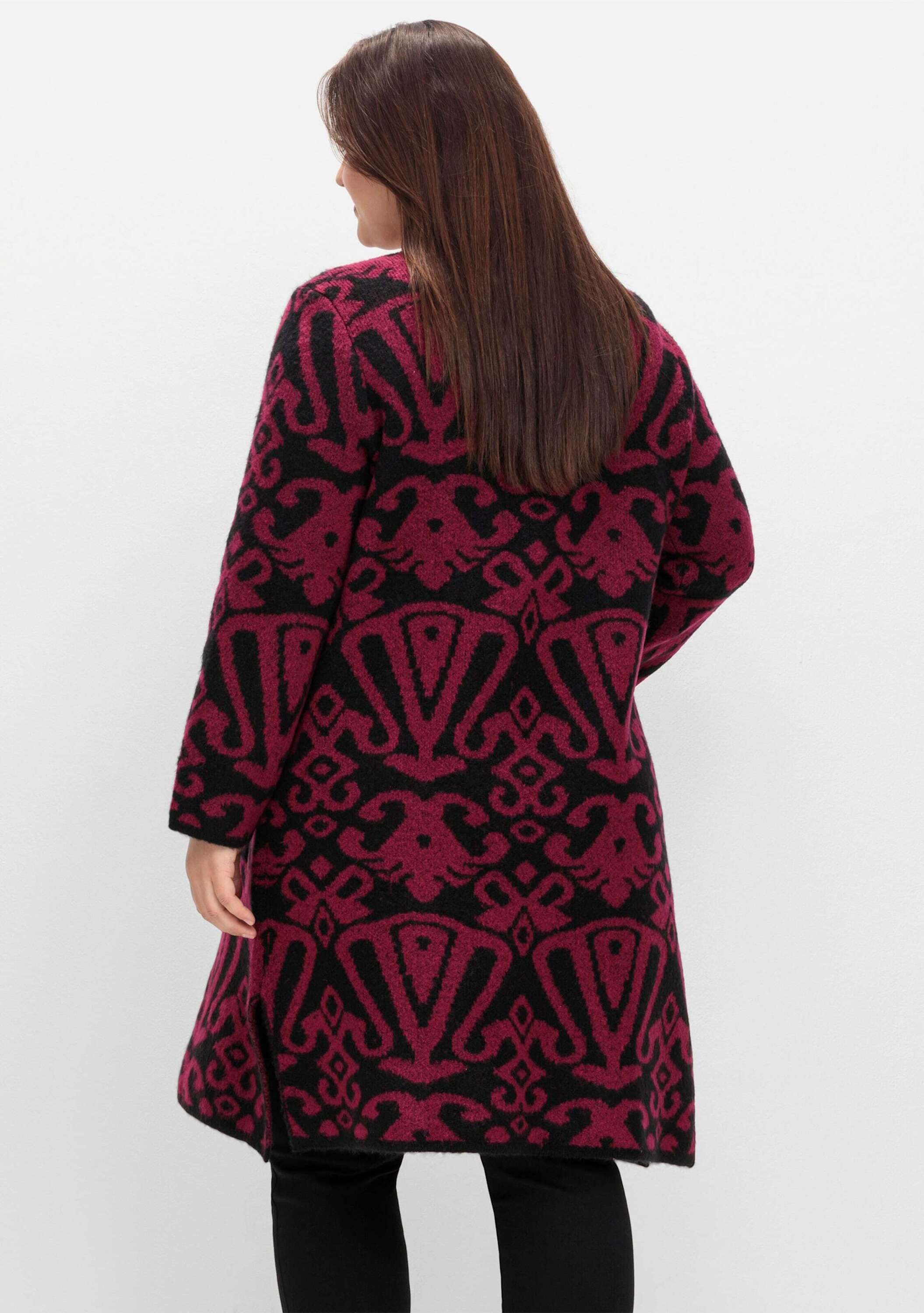 sheego by Joe Browns Strickjacke Longstrickjacke Langarm in offener Form, m günstig online kaufen