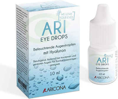 aricona Monatslinsen ARI EYE DROPS Augentropfen - 10ml Hyaluron Augentr