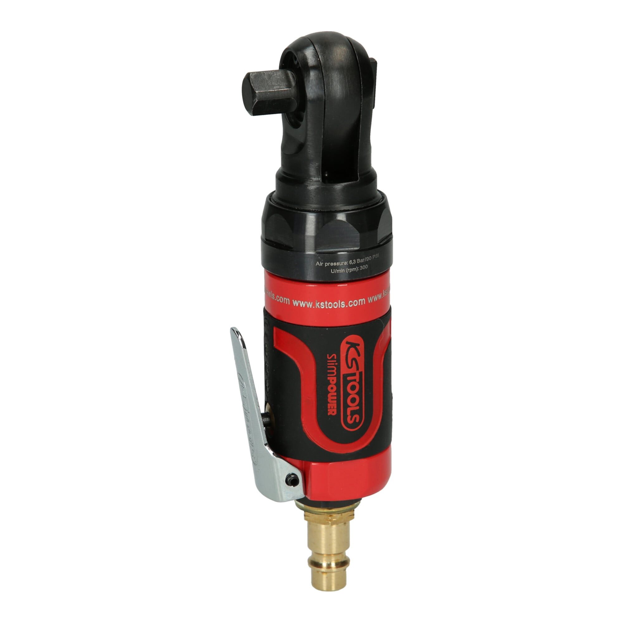 KS Tools Druckluft-Ratschenschrauber KS Tools 3/8" SlimPOWER Mini-Druckluft-Umschaltratsche 30Nm