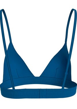 Calvin Klein Swimwear Triangel-Bikini-Top FIXED TRIANGLE-RP, mit Calvin Klein Markenlabel