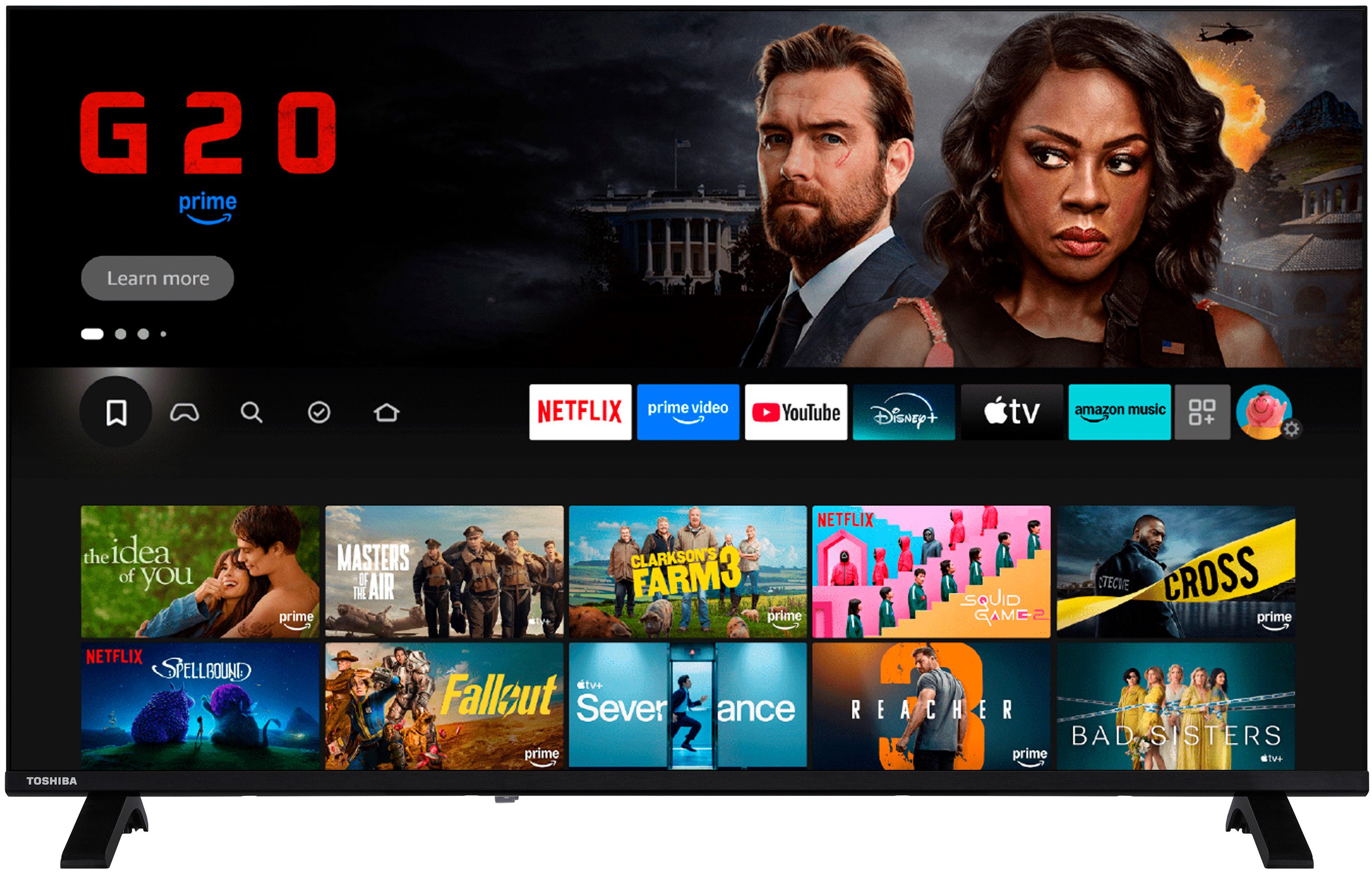 Toshiba 40LF2663DAZ DLED-Fernseher (100 cm/40 Zoll, Full HD, Smart-TV)
