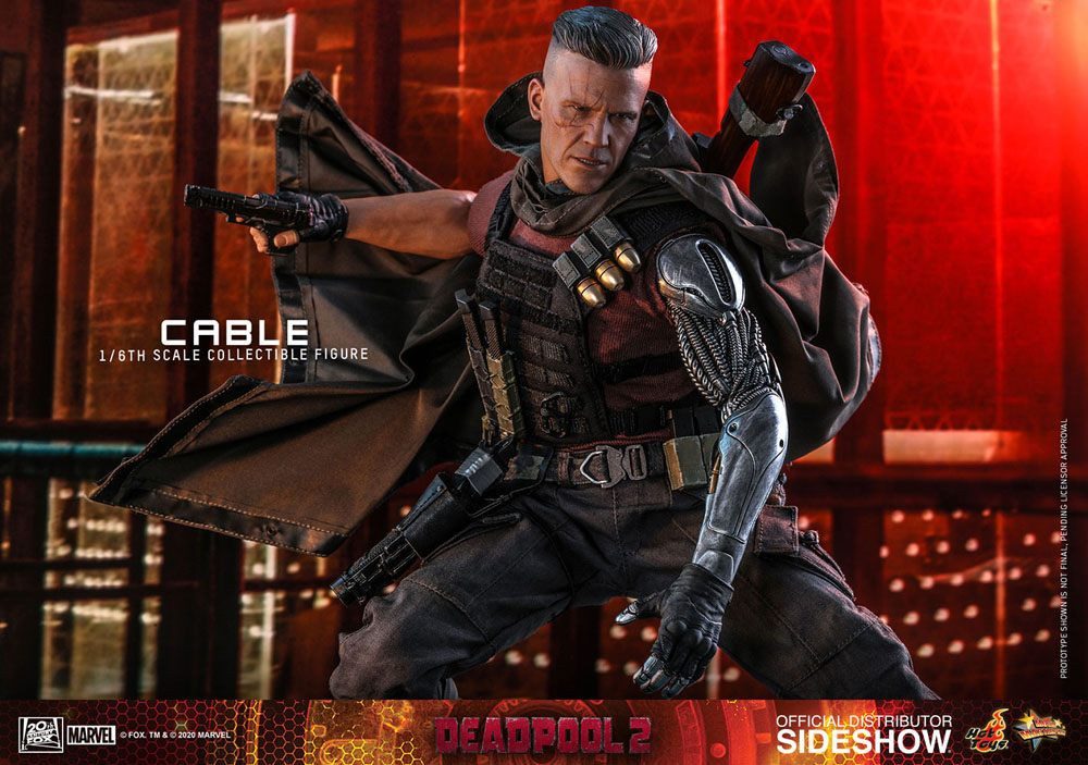 Hot Toys Actionfigur Hot Toys Deadpool 2 Movie Masterpiece 1/6 Cable 30 cm Actionfigur