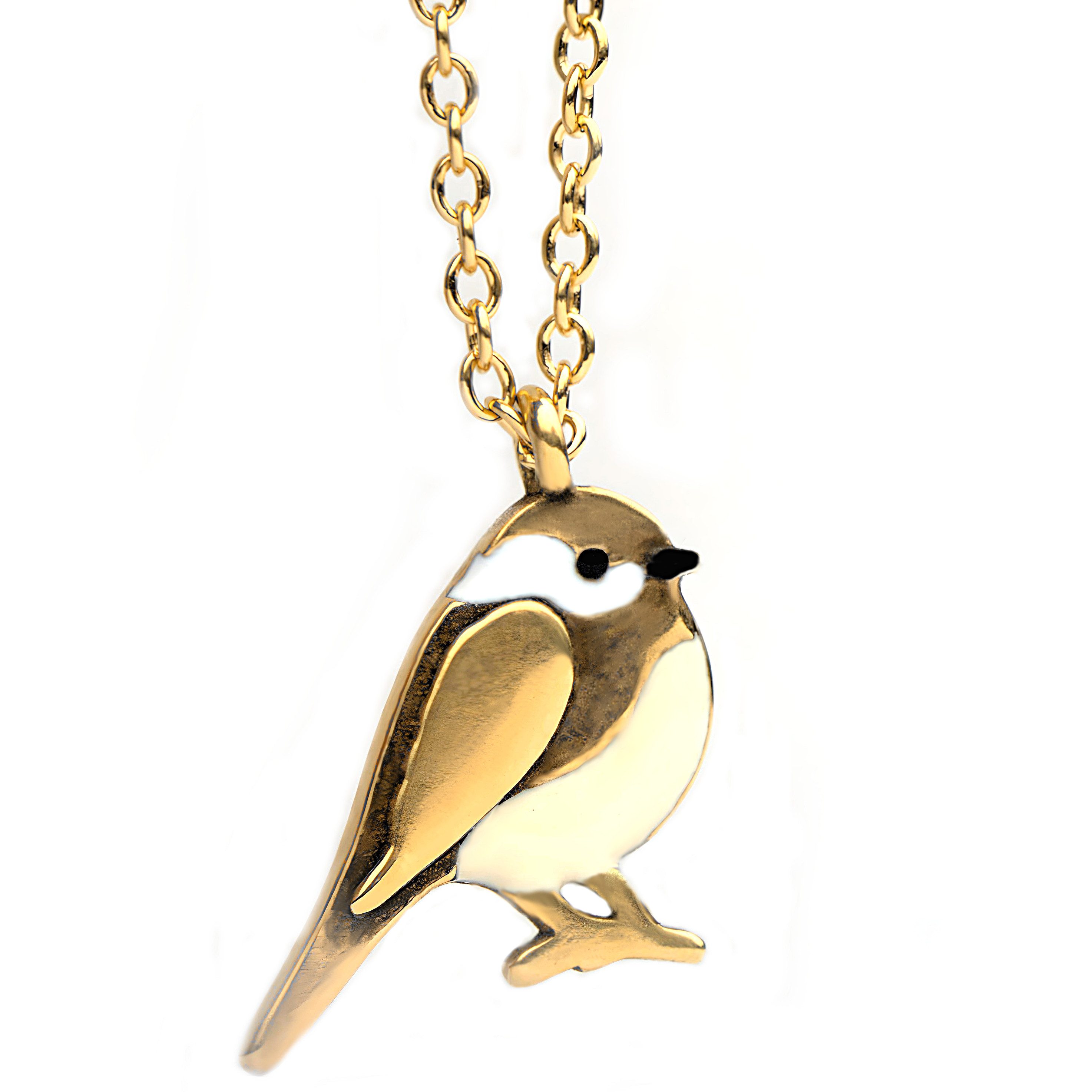 Villa Sorgenfrei Schmuckmanufaktur Silberkette Meisen Kette. Vergoldetes St günstig online kaufen