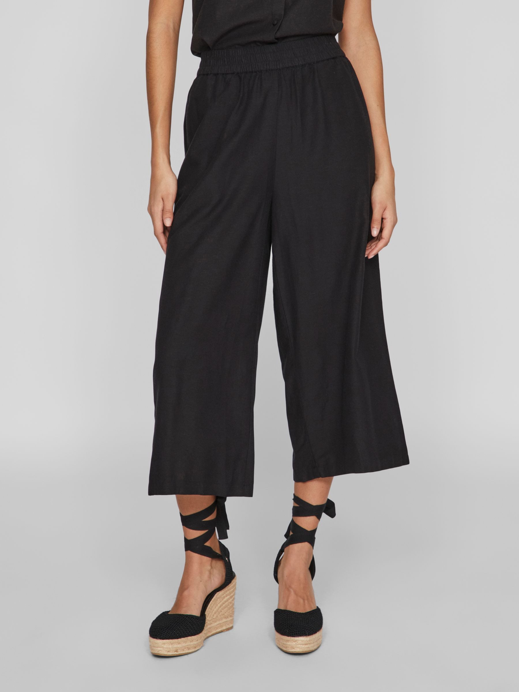 Vila Stoffhose Weites Design Culotte- mit günstig online kaufen