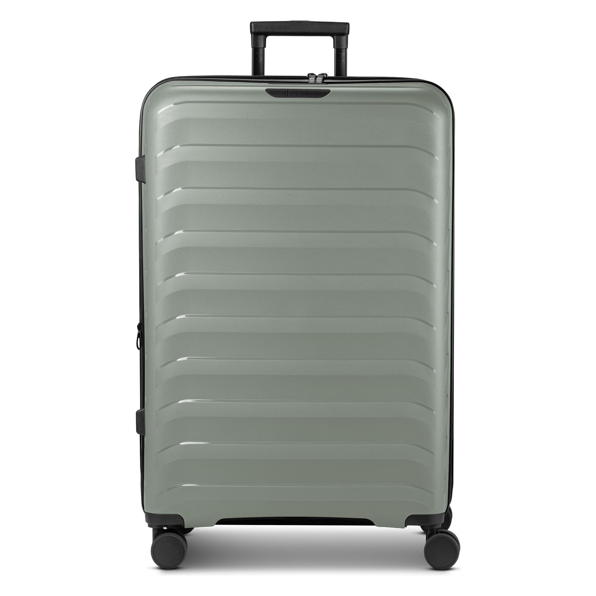 D&N Hartschalen-Trolley Toronto, 4 Rollen, Polypropylen
