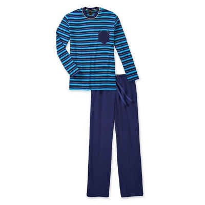Schiesser Schlafanzug (Set, 2 tlg., Set) Jungen Schlafanzug Pyjama Rundhals Baumwolle