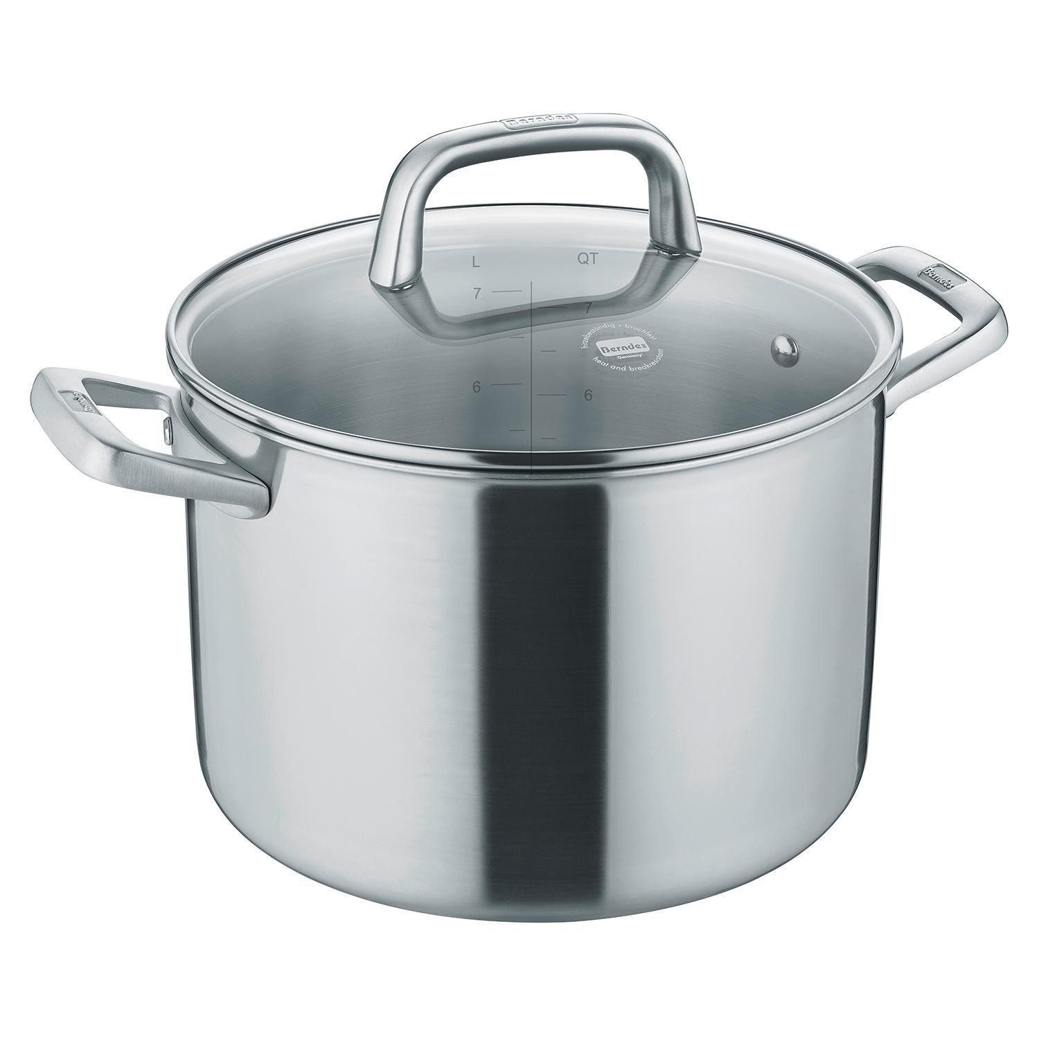 Berndes ALU SPECIALS Kochtopfset 4-teilig – 16, 20, 24 Cm + Stieltopf, Keramisch Versiegelt