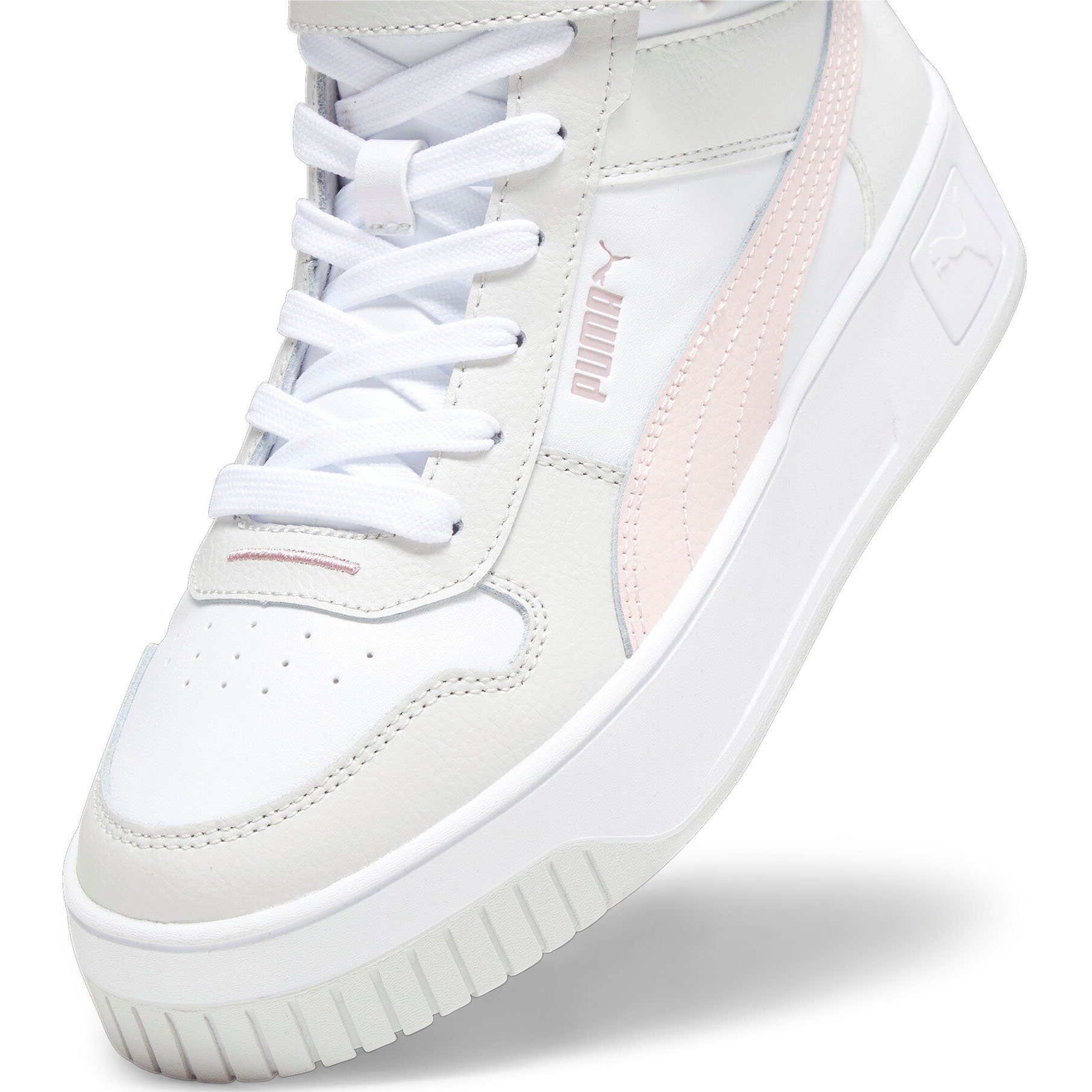 STREET MID Pink-Feather Gray CARINA PUMA PUMA White-Frosty Sneaker