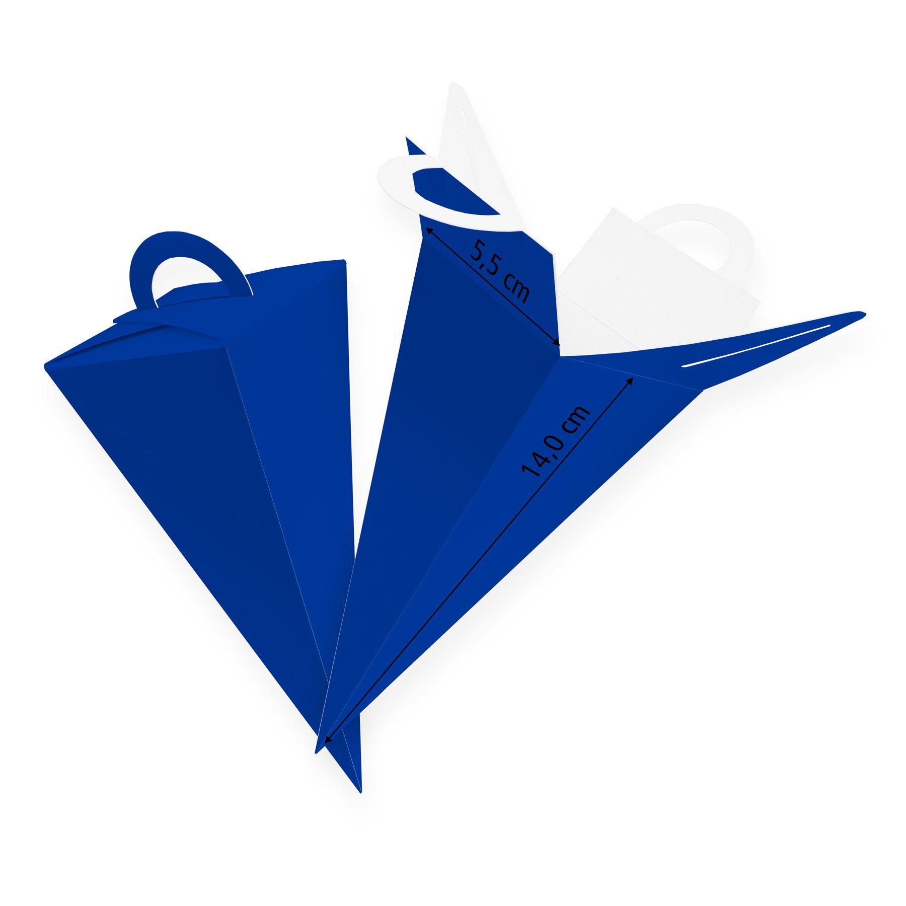 Griff itenga itenga Blau mit Geschenktüte 25x Schultüte Schultüte cm, 14