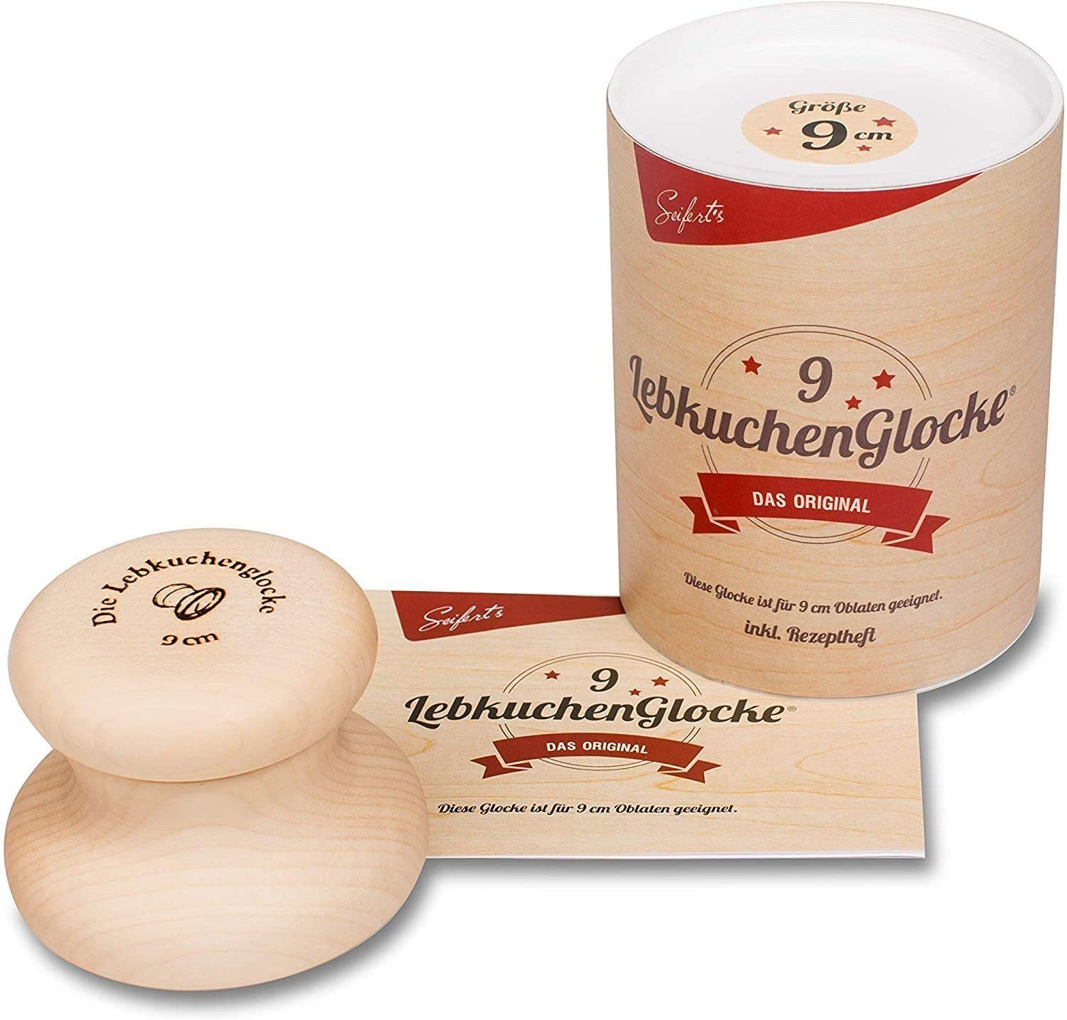 Lebkuchenglocke Ausstechform Lebkuchenglocke, Aufstreichgerät für perfekte Lebkuchen, 9 cm Durchm, esser, gleichmäßige Formen, erleichtert Weihnachtsbäckerei