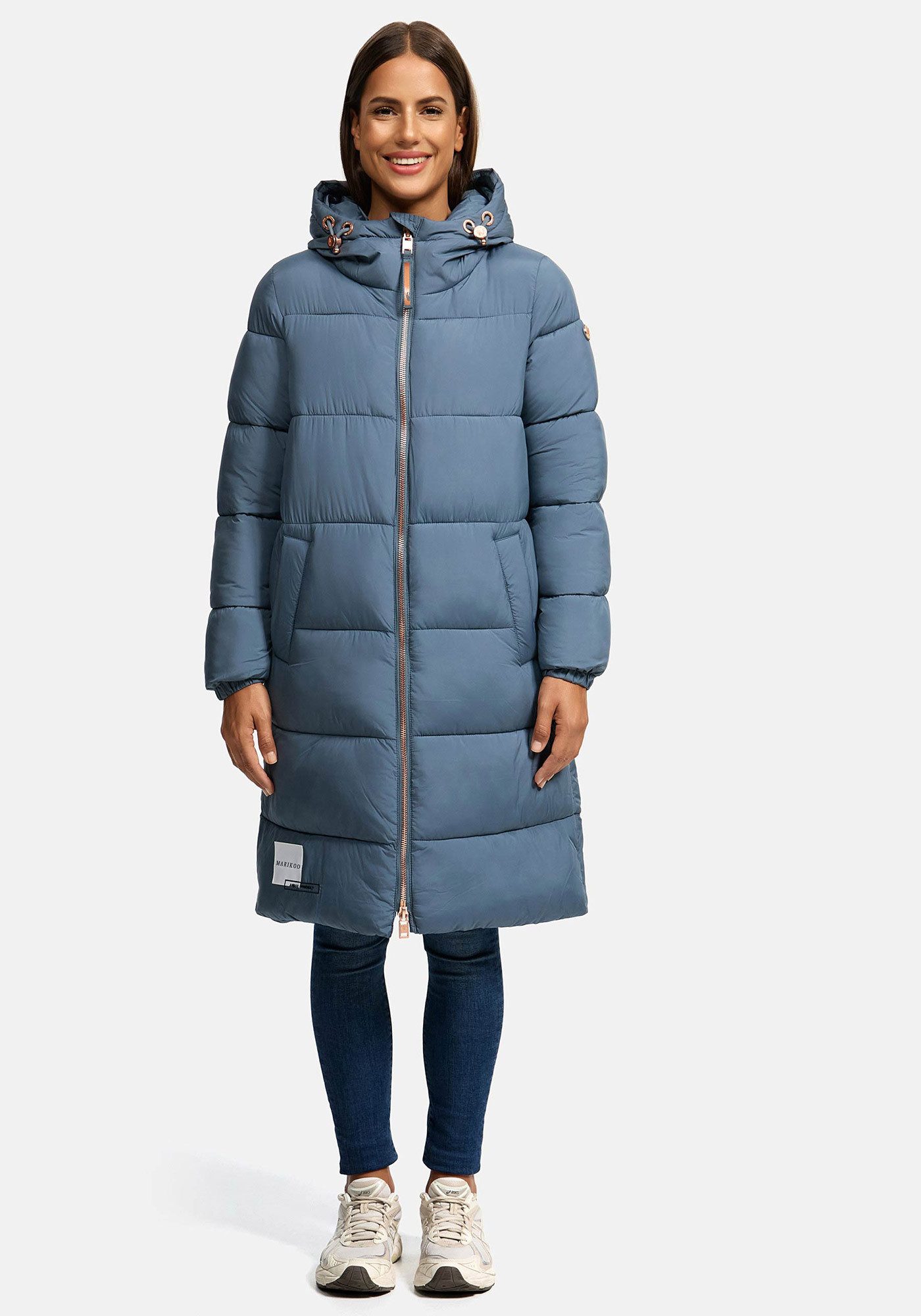 Marikoo Winterjacke Nomadiaa Lange Damen Winterjacke