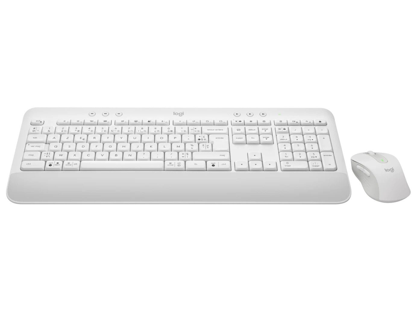 Logitech Signature MK650 for Business Französisch Layout, Grauweiß (920-011023) Tastatur- und Maus-Set