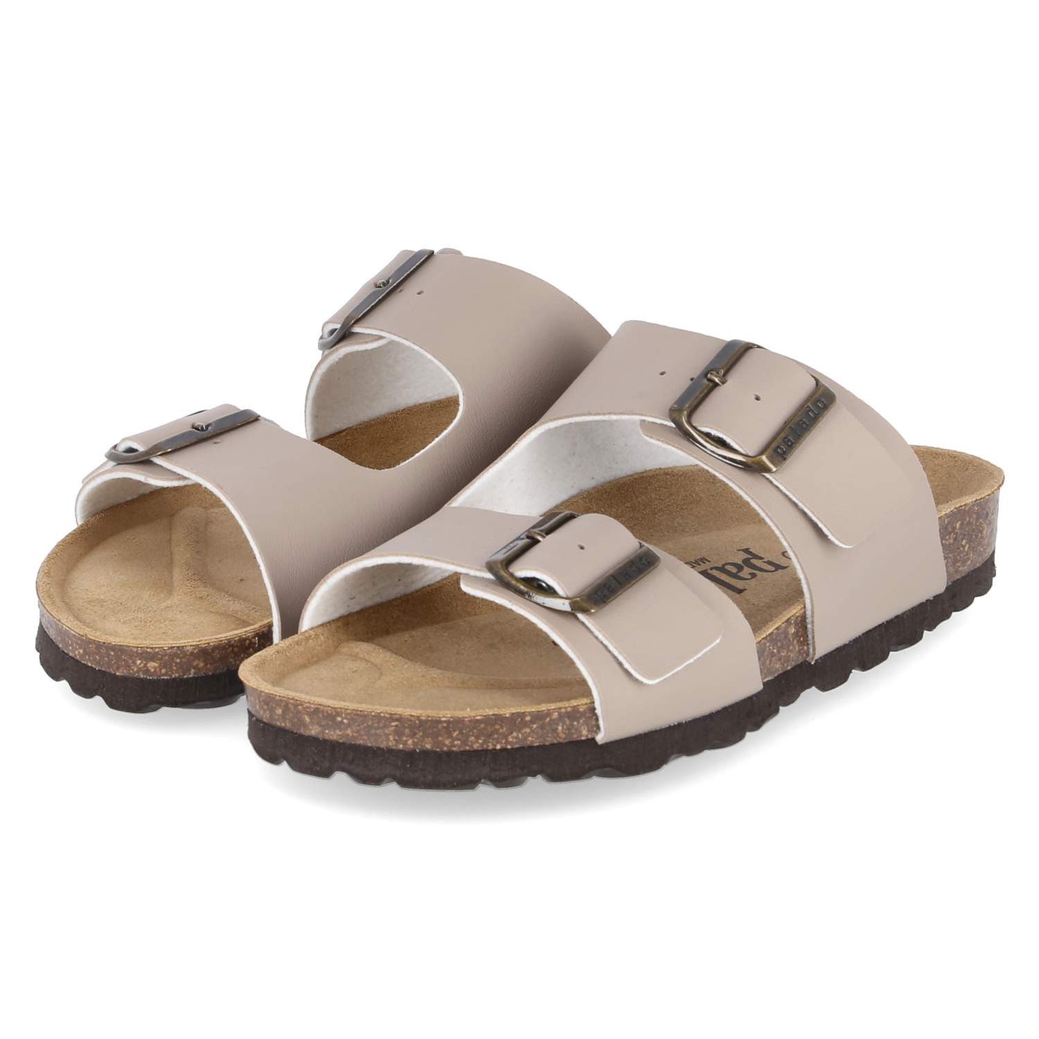 Palado Palado PALA251-780483-04 Damen Synthetik taupe Pantolette