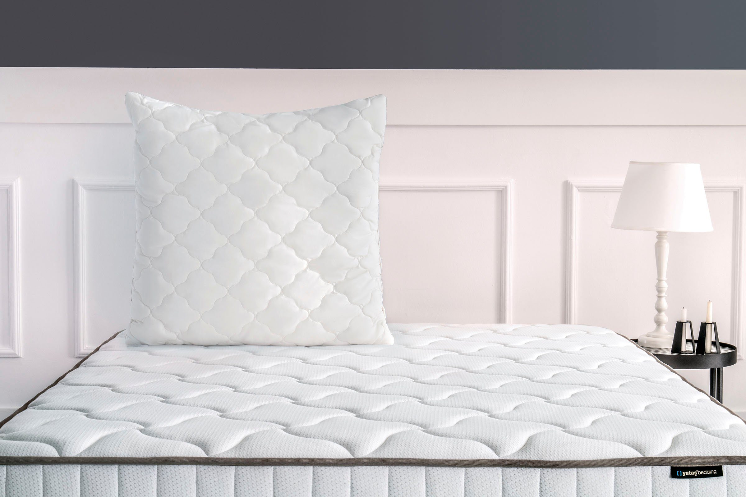 Yatas Bedding Naturhaarkissen Superwashed Wolle, Kopfkissen günstig online kaufen