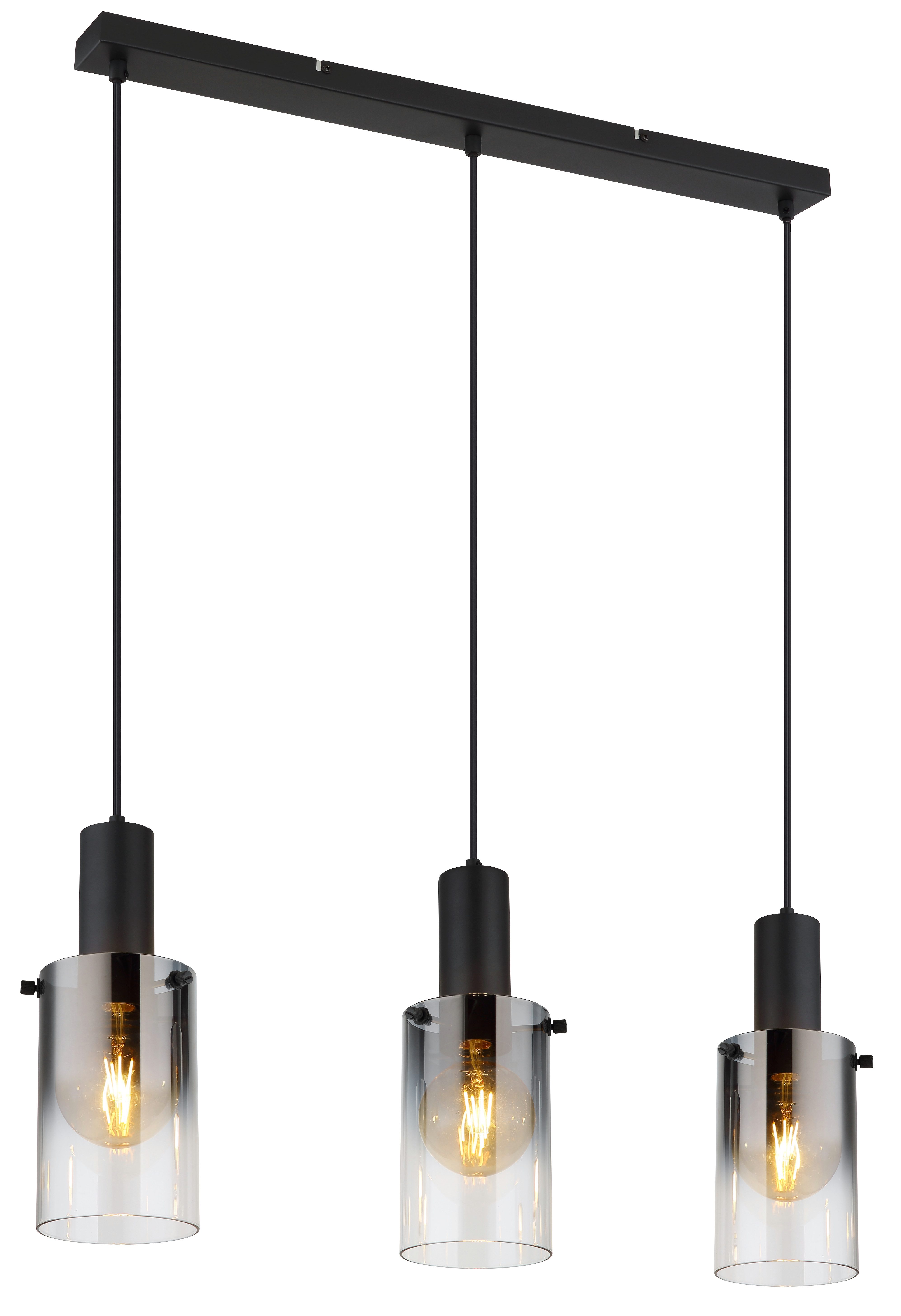 GLOBO LIGHTING Hängeleuchte FLORENTINA, ohne Leuchtmittel, Hängelampe Esszimmer-Leuchte Esstischleuchte Wohnzimmer