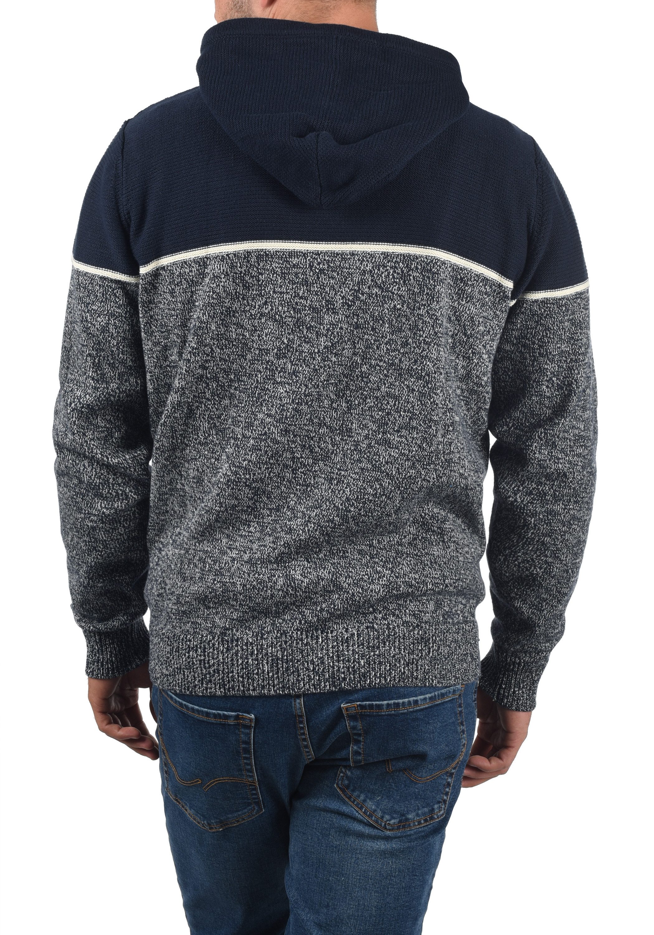 Indicode Kapuzenpullover IDLynde Strickpulli aus Feinstrick