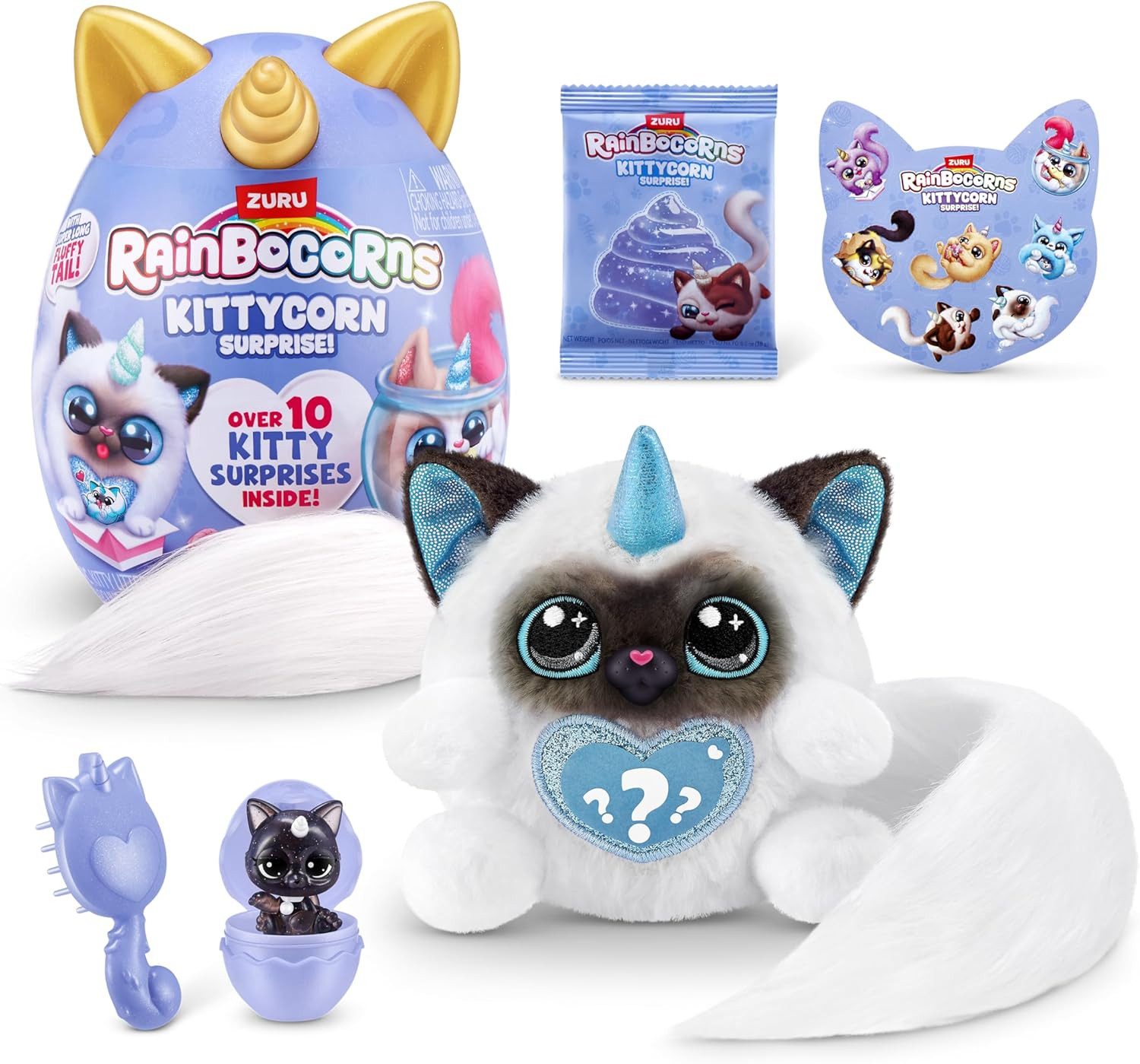 ZURU Plüschfigur ZURU 92104D - Rainbocorns Kittycorn Surprise Serie 9 - Ragdoll Dolly