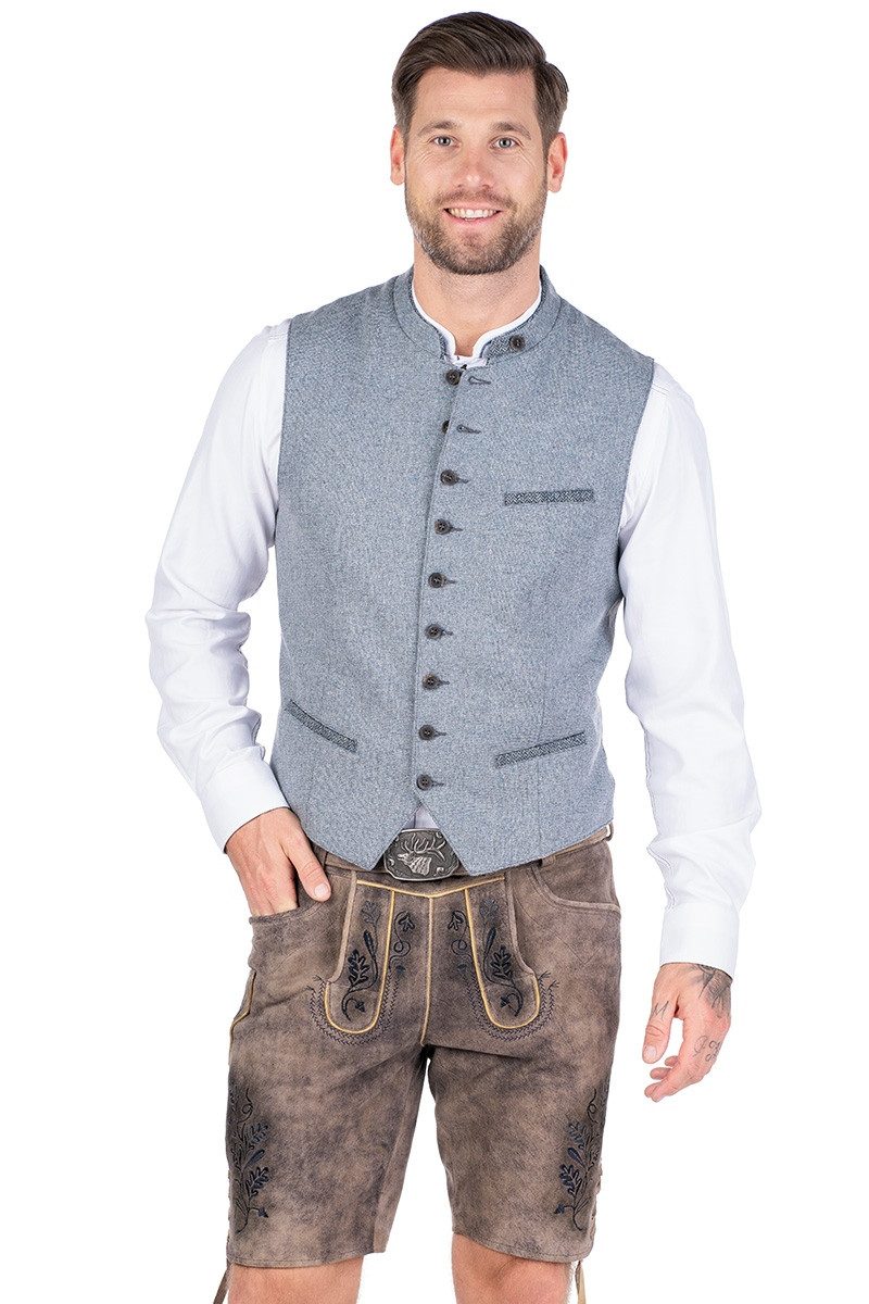 Hammerschmid Trachtenweste Trachtenweste - MORITZ - blaugrau