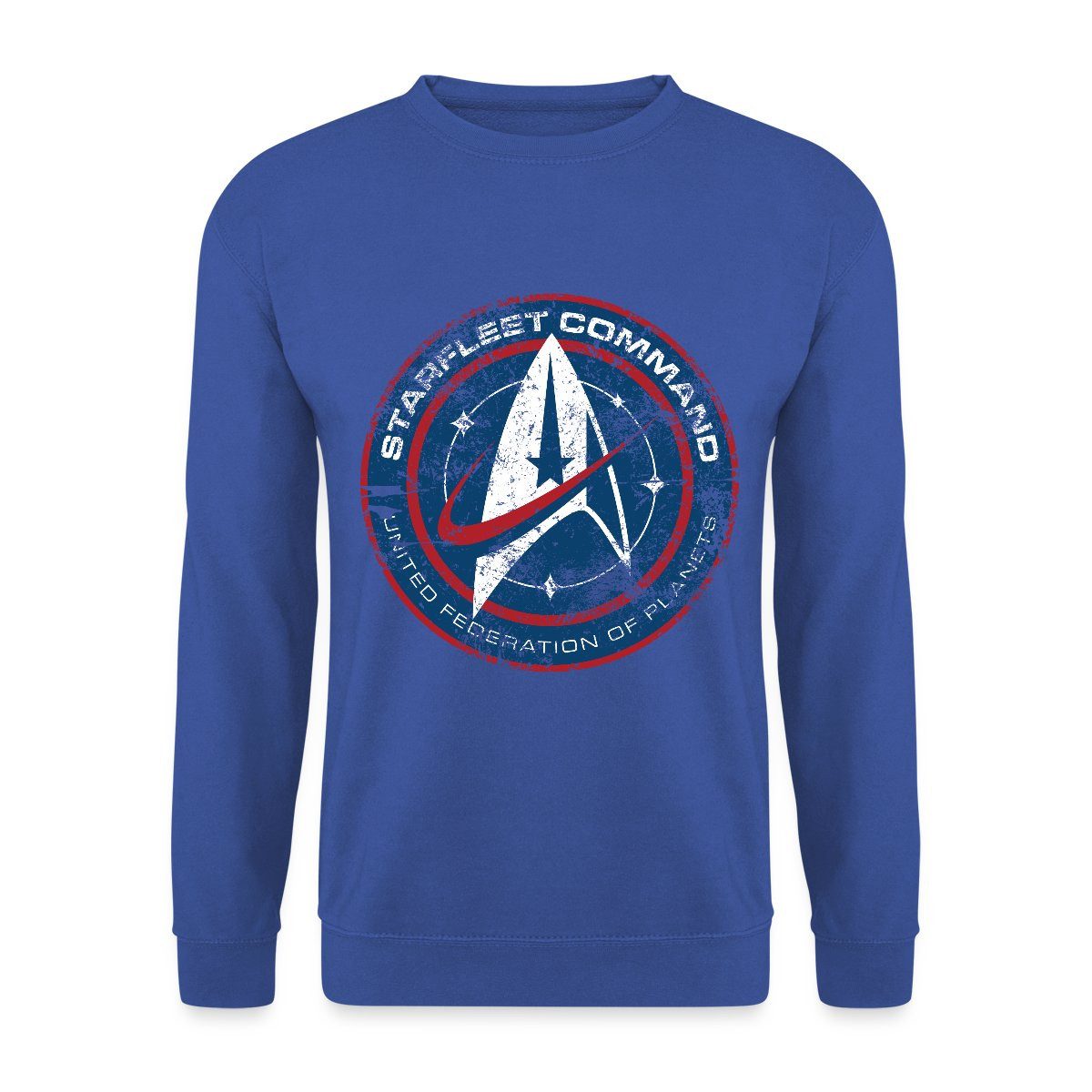 Sweatshirt Star Trek Discovery Abzeichen Sternenflotte Unisex Pullover