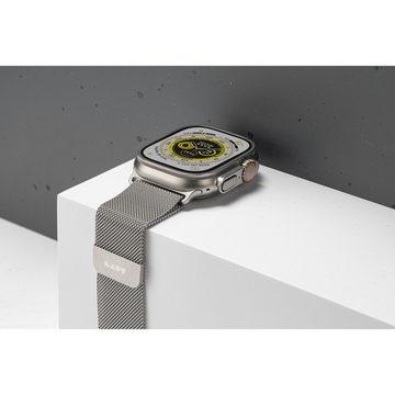 LAUT Smartwatch-Armband Laut Ultra Loop Armabnd für Apple Watch Ultra 49 mm - Titanium