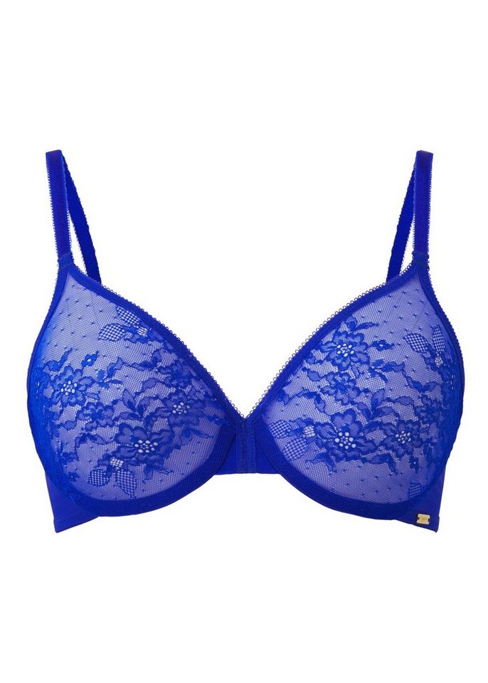 Gossard Gemoldeter BH Glossies Lace Moulded BH Electric Blue ...