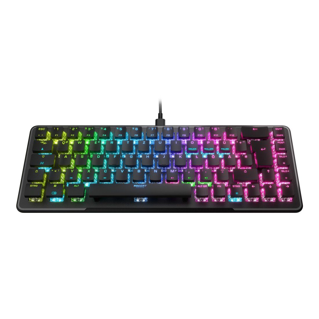 Mini", Gaming-Tastatur schwarz Gaming-Tastatur mechanische, ROCCAT Tasten lineare "Vulcan II