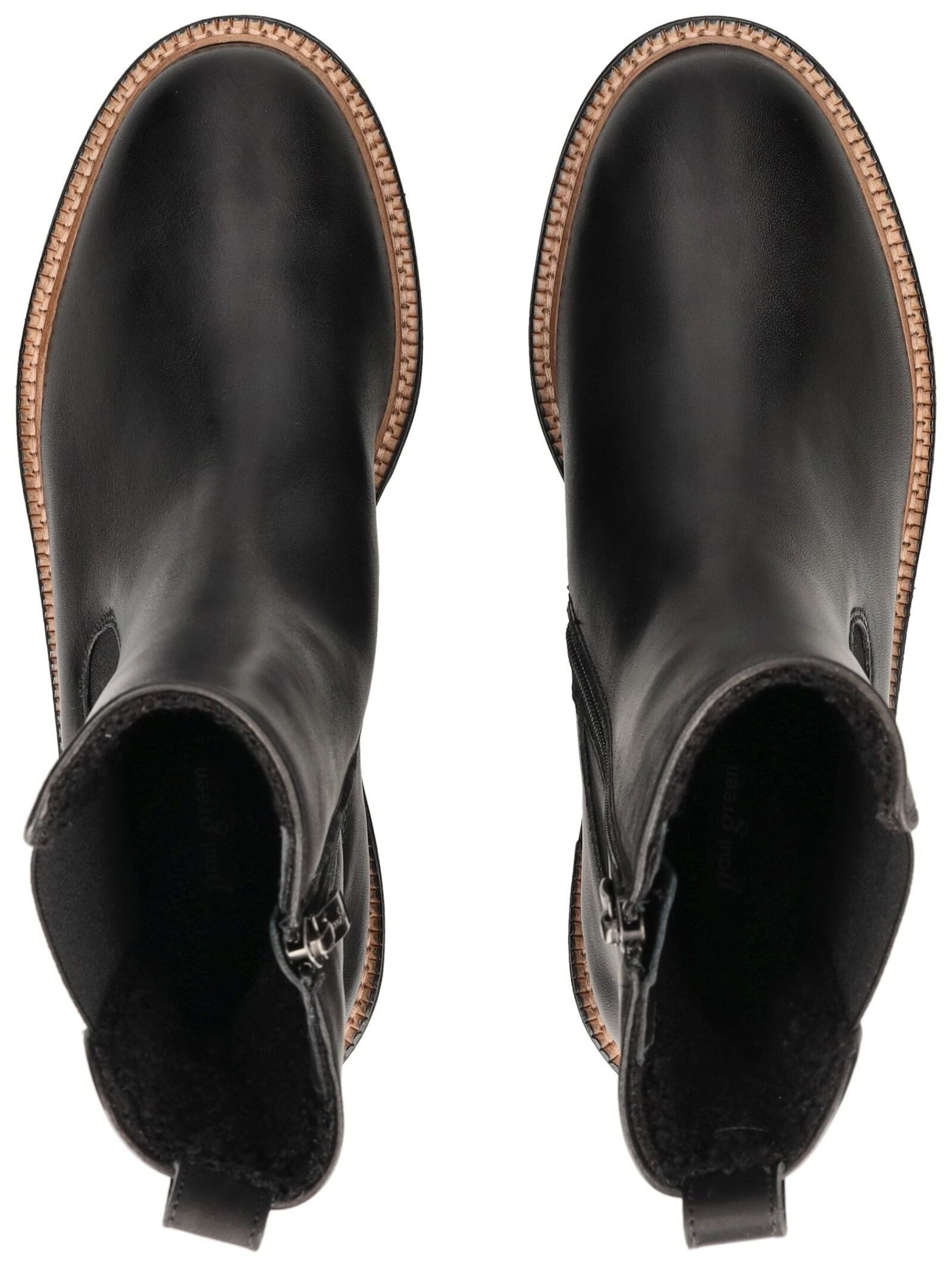 Paul Green Paul Green Stiefelette Leder/Textil Stiefelette
