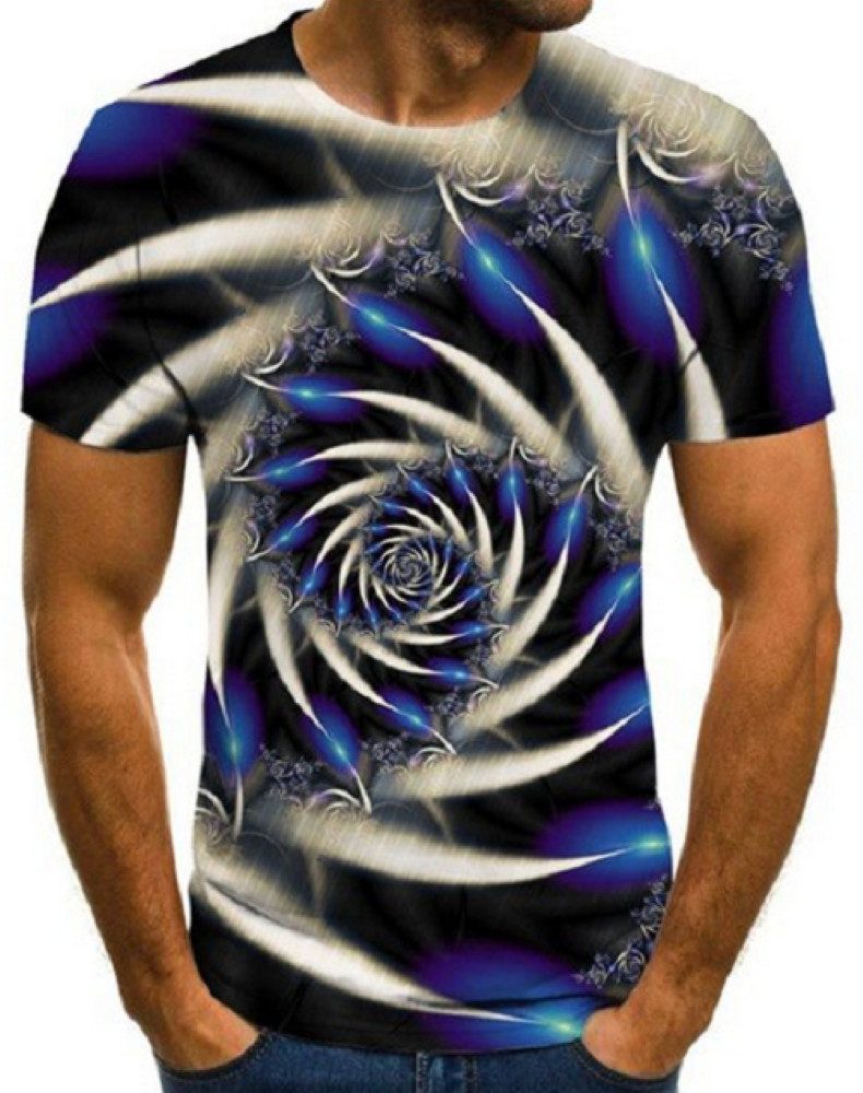 Tinisu T-Shirt 3D-Druck T-Shirt (Unisex / Rundhals / Atmungsaktiv) Sport + Freizeit