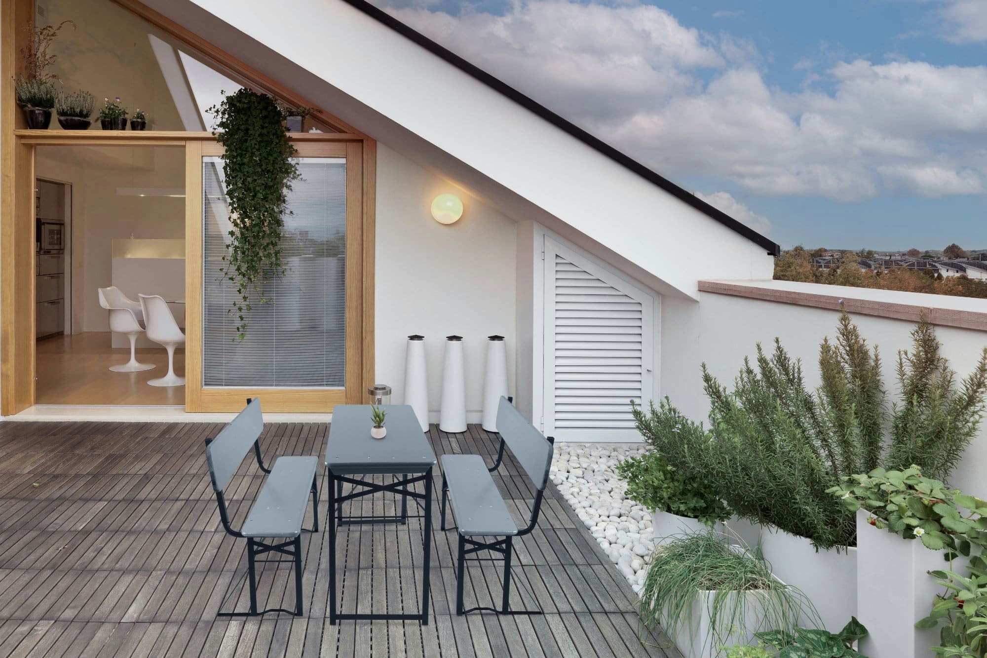 Stagecaptain Sitzbank "Hirschgarten" Bierzeltbank mit Lehne günstig online kaufen
