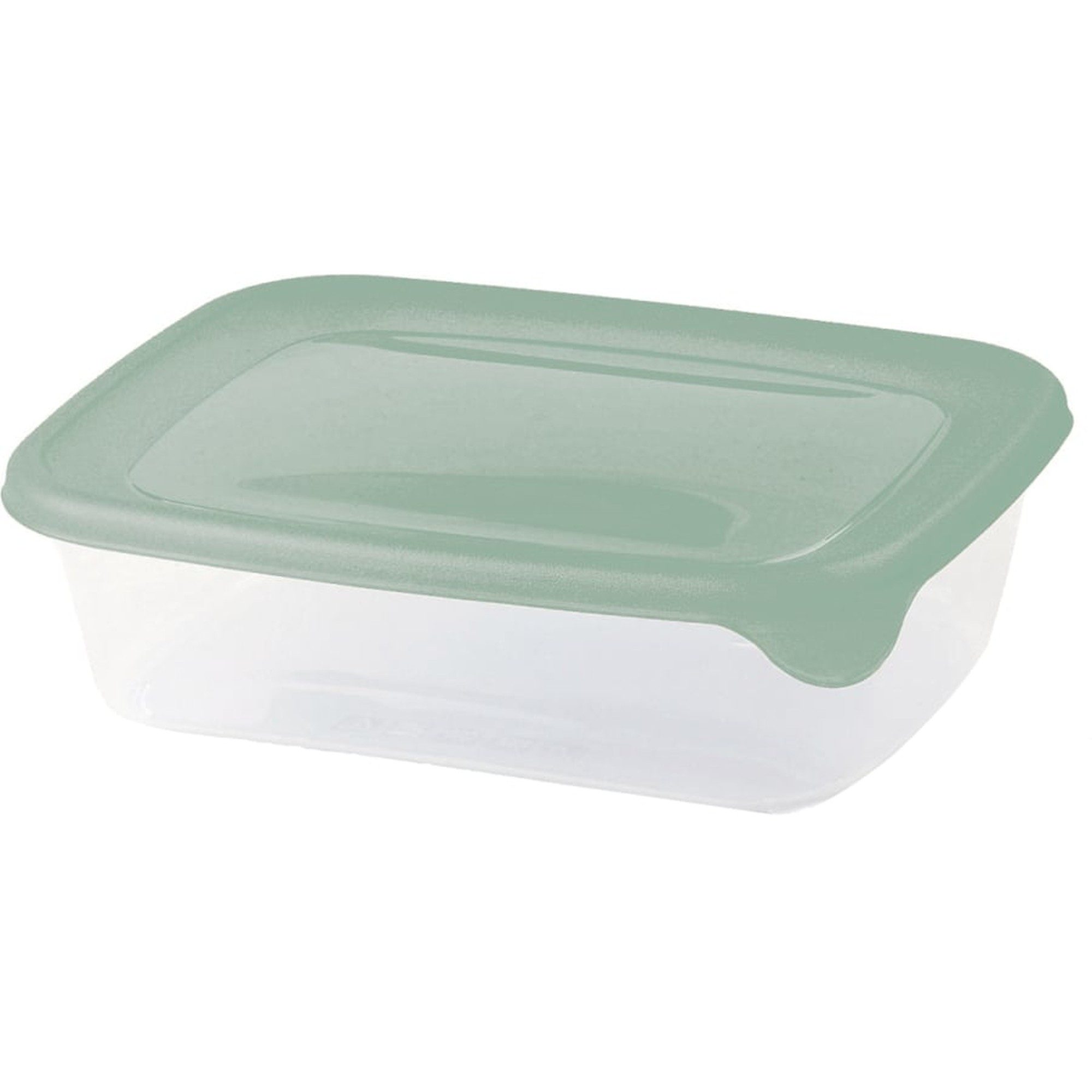 Curver Vorratsdose Fresh&Go Frischhaltedose 0,5L rechteckig transparent, Kunststoff, Nestbar und stapelbar