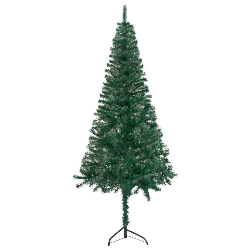 cm 180 Eck-Weihnachtsbaum Grün furnicato Künstlicher PVC Künstlicher Weihnachtsbaum