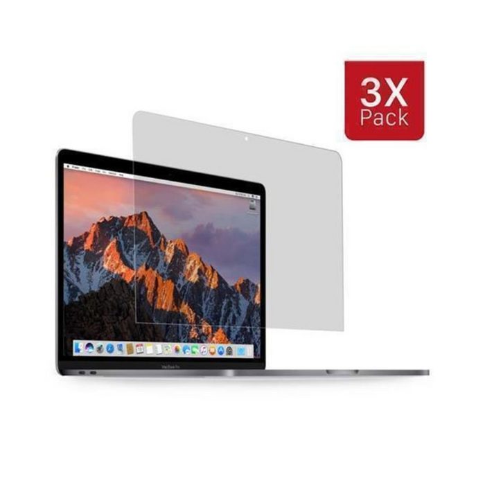 MyGadget Schutzhülle 3x Display Schutz Folie Matt Apple MacBook New