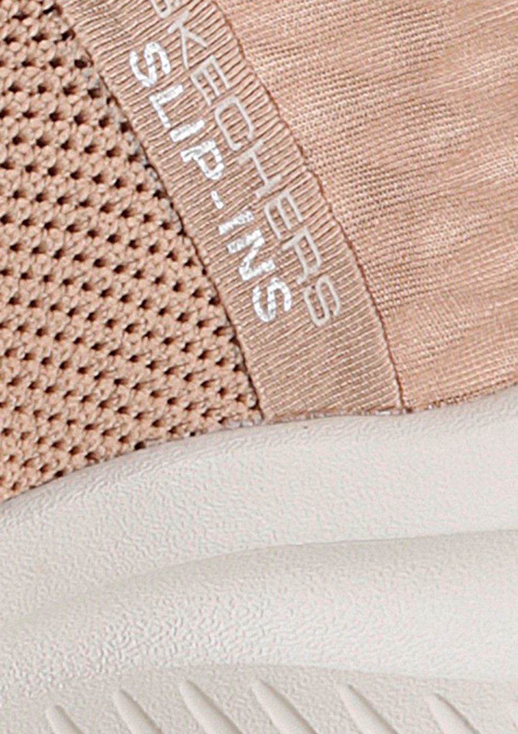 Einstieg Skechers hellbeige 3.0-COZY Slip-Ins für einen STREAK mit Slip-On leichten FLEX ULTRA Sneaker