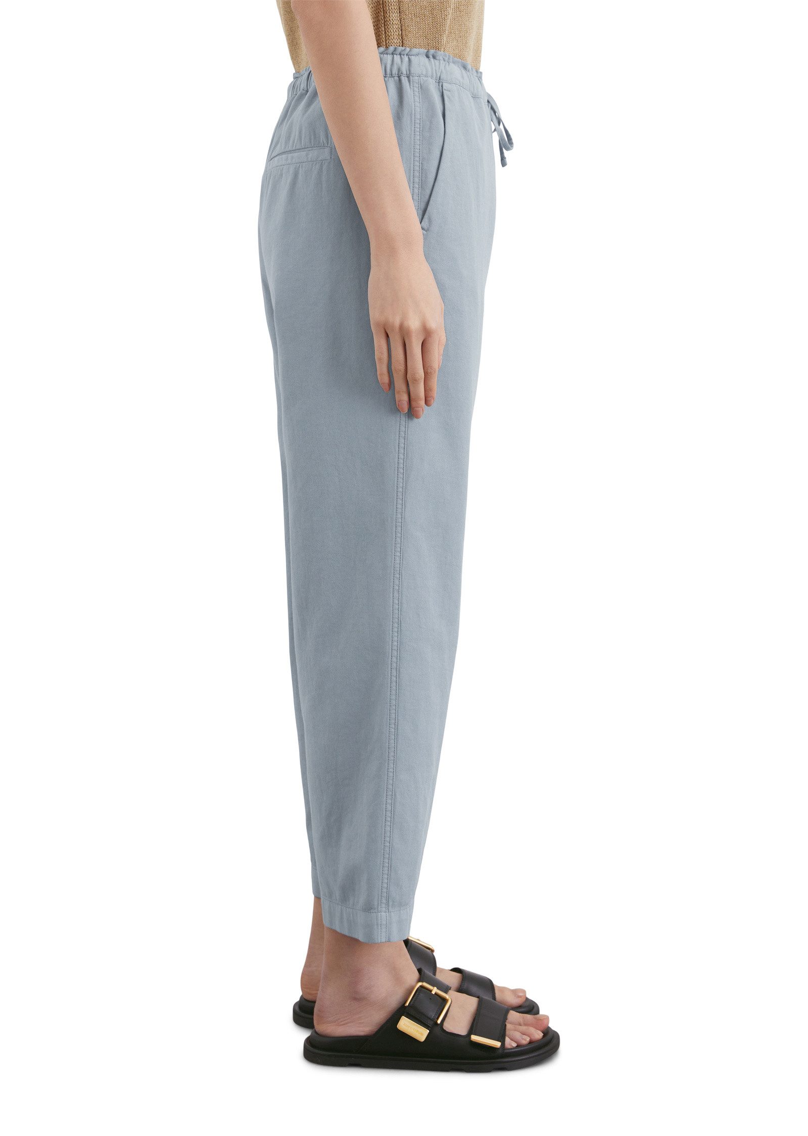 Marc O'Polo Chinohose aus Organic-Cotton-Leinen-Mix günstig online kaufen
