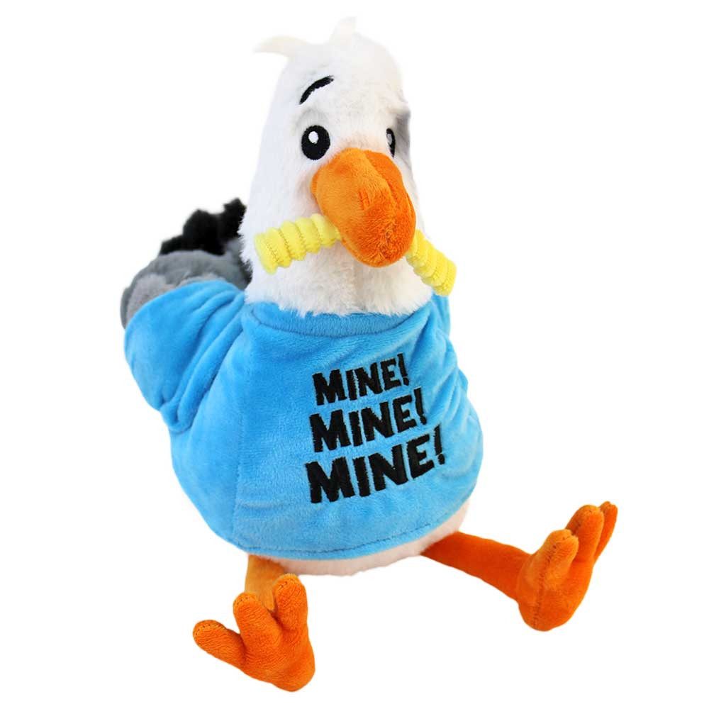 PMS Kuscheltier Plüsch Möwe mit T Shirt - ca. 32 cm (1-St)