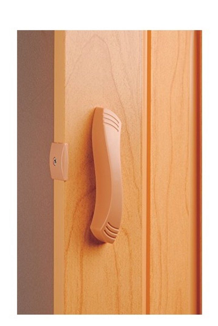Vivaldi Falttür Schiebetür Tür Farbe buche H. 203 cm Türbreite bis 84 cm pi043 Neu (1 Karton, 1-St., 1 Set), teils vormontiert