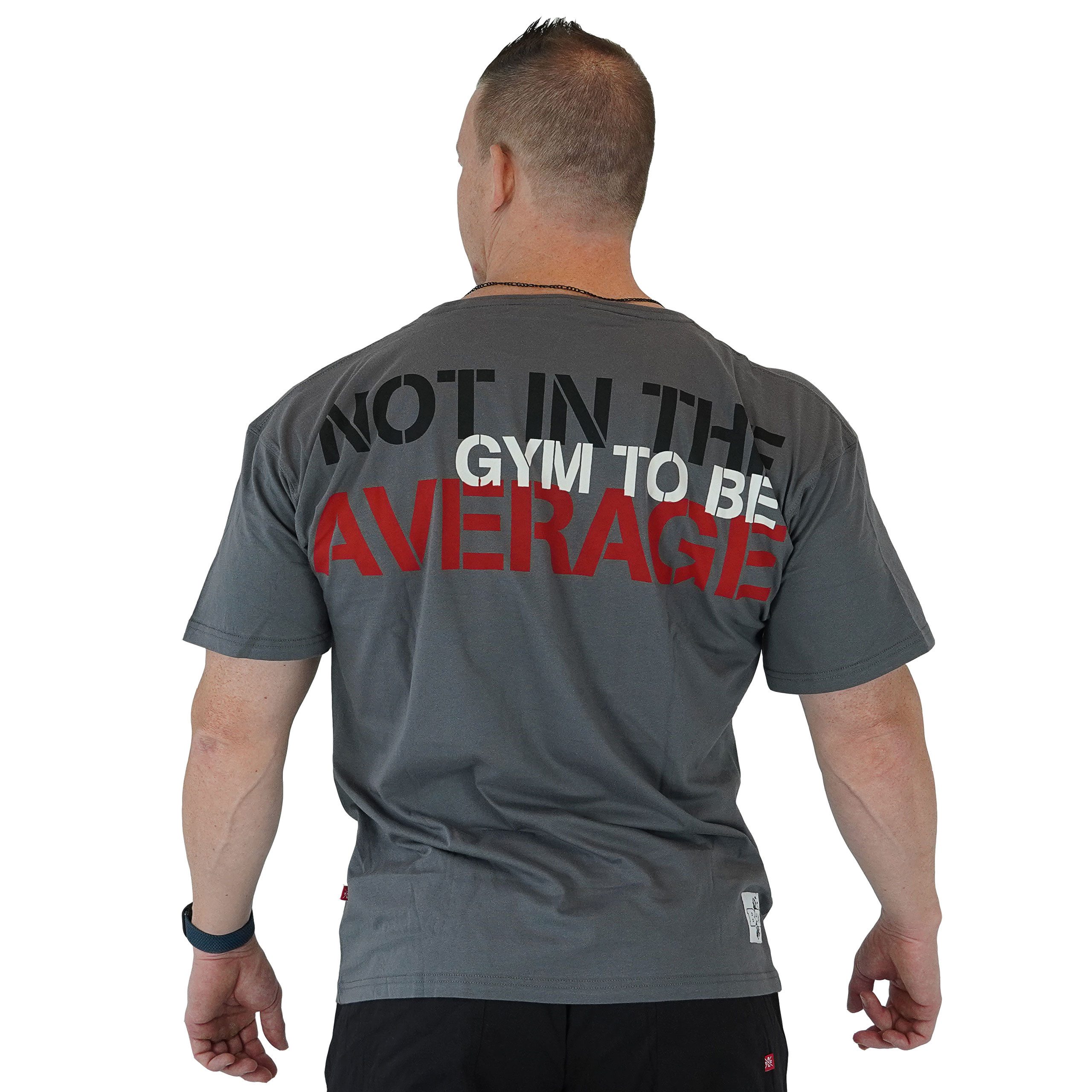 BRACHIAL THE LIFESTYLE COMPANY T-Shirt Brachial T-Shirt "Basic" stahlgrau