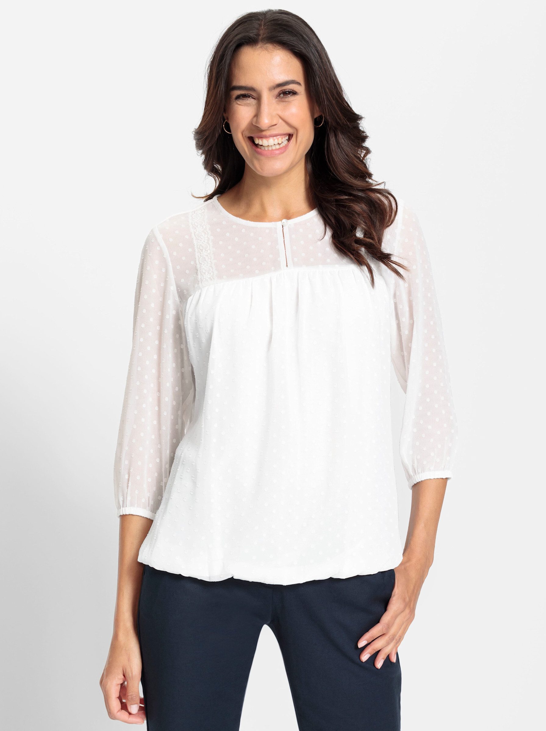 Witt Klassische Bluse Schlupf-Bluse günstig online kaufen