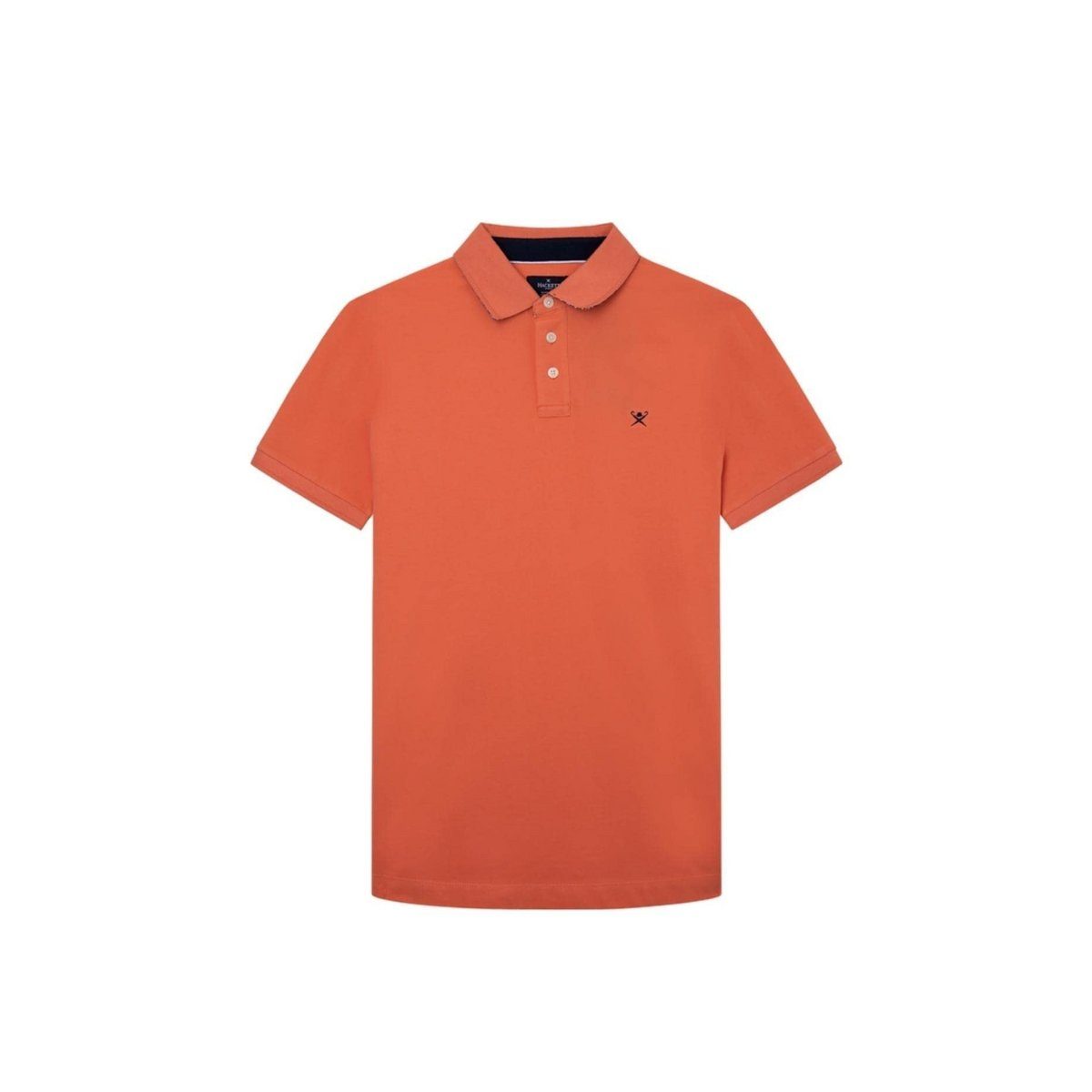 Hackett London Poloshirt koralle passform textil (1-tlg)