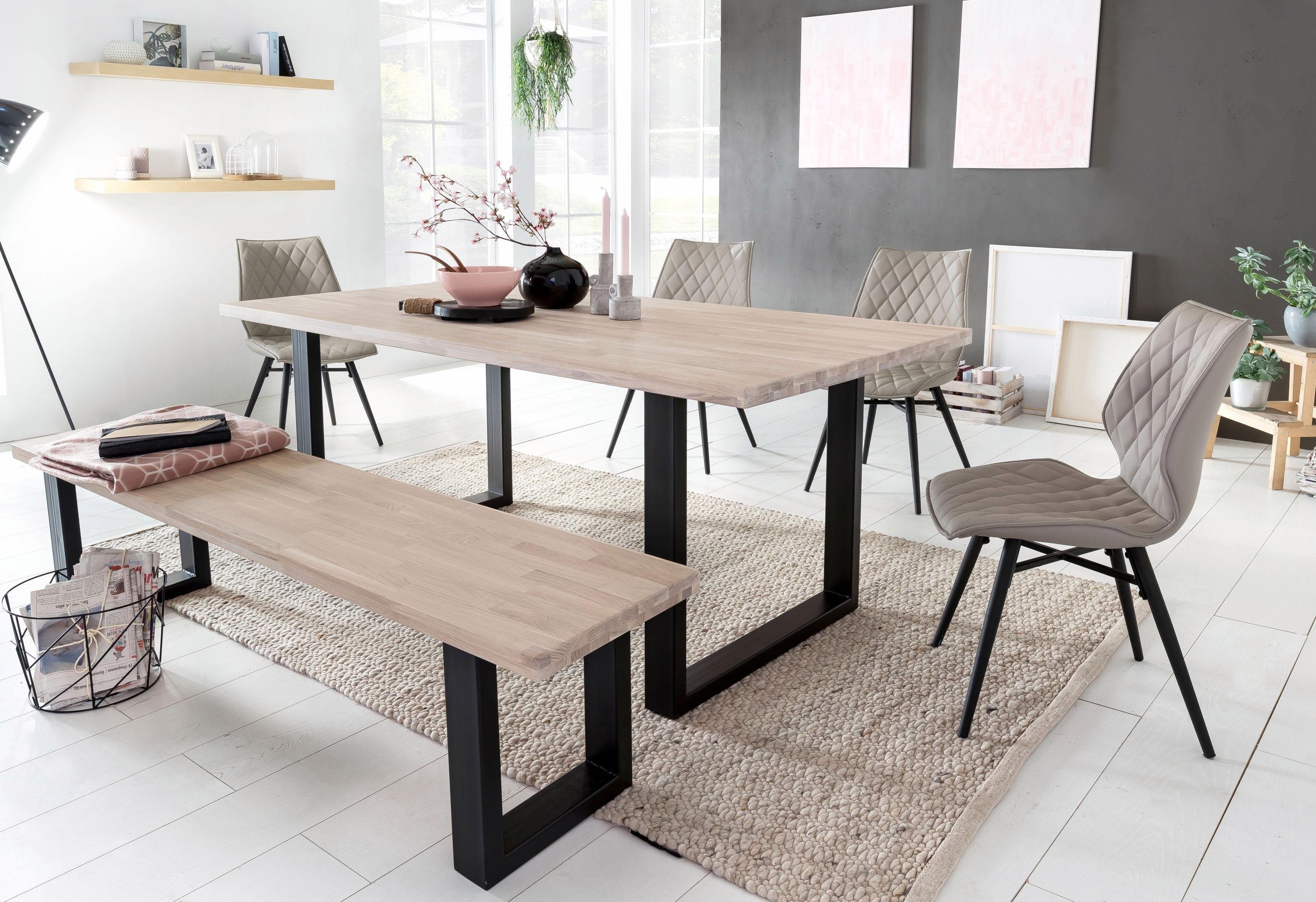 Home affaire Esszimmerstuhl Stockholm (Set, 2 St), Polsterstuhl, Küchenstuhl