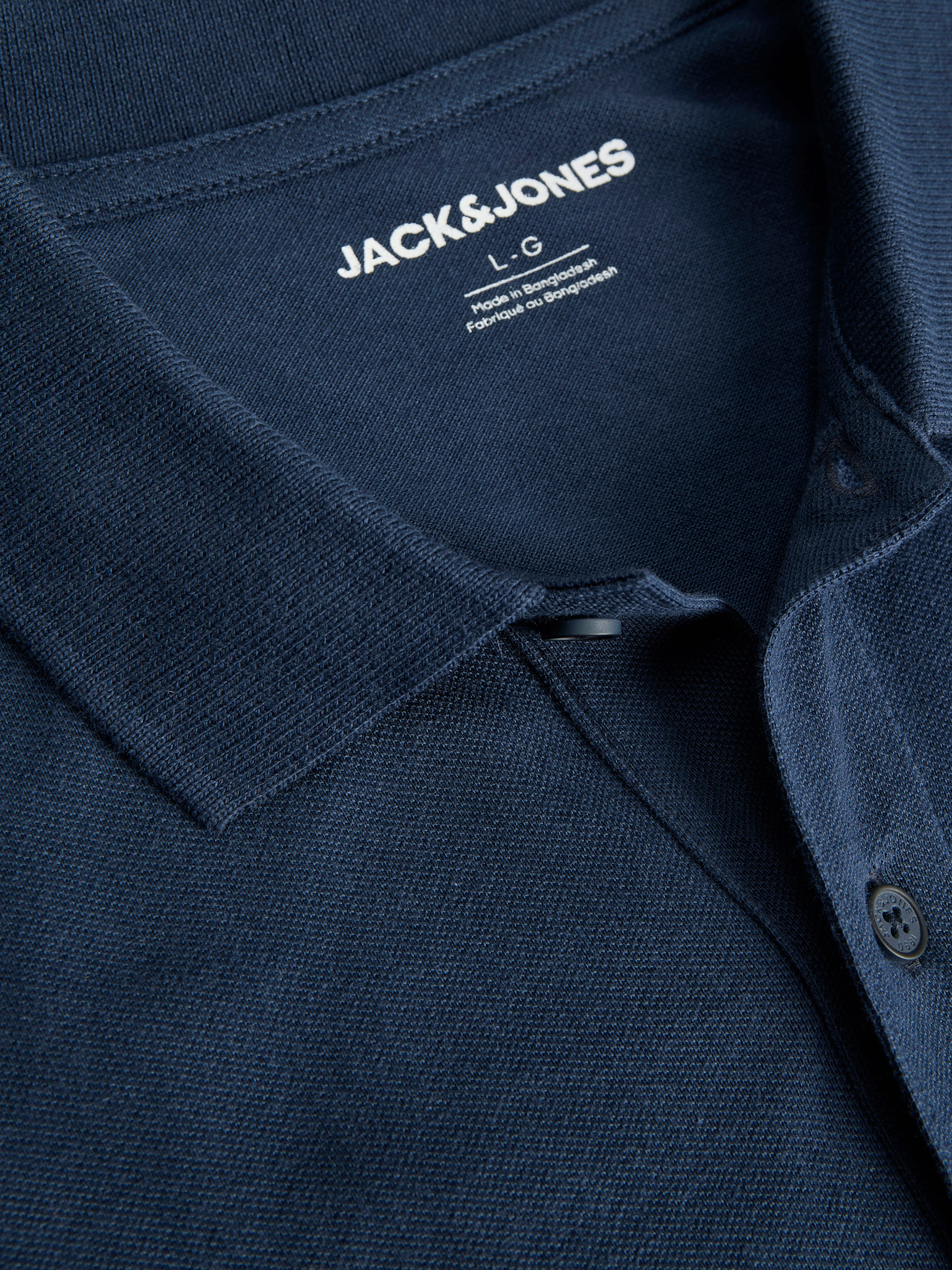 Jack & Jones Poloshirt JJRUSH POLO SS Baumwolle, regular fit – Bild 4 von 4