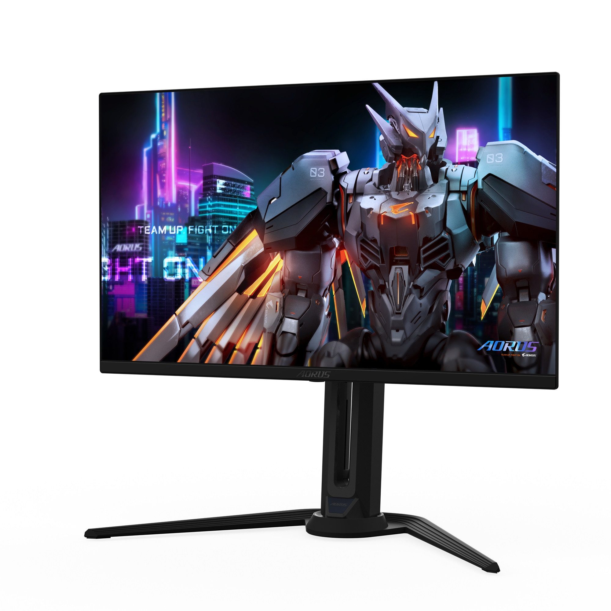 Gigabyte AORUS FO27Q5P OLED-Monitor (67,8 cm/27 ", 2560 x 1440 px, QHD, 0,03 ms Reaktionszeit, 500 Hz, QD-OLED, neig-,schwenk-, höhenverstellbar)