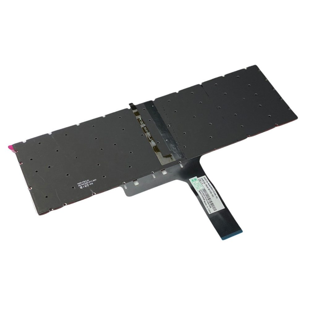 Trade-Shop Ersatz passend für MSI GE72 GT62 GT62VR GT63 GL62 GL63 GL72 GP72 GT72 Tastatur (Tasten: Deutsch, QWERTZ / Farbe: Schwarz / mit Hintergrundbeleuchtung)