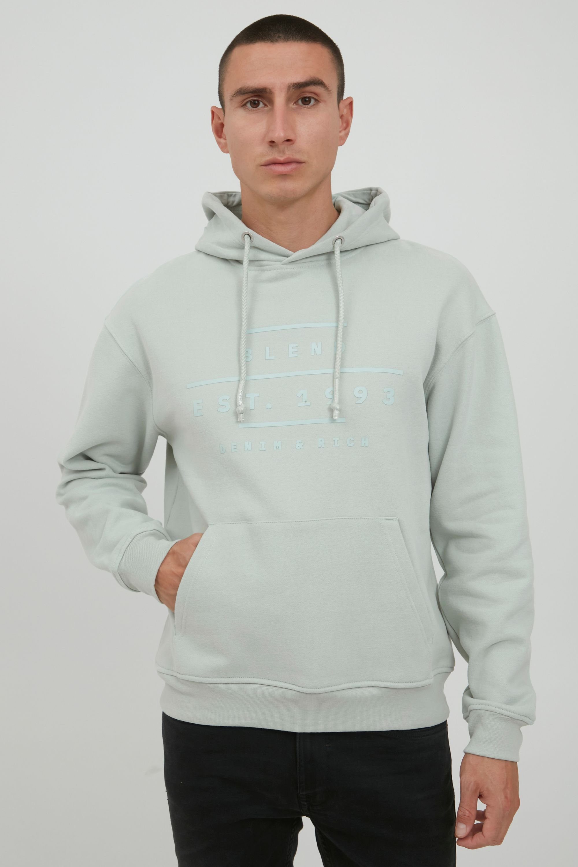 Blend Kapuzenpullover BHSweatshirt Lässiger Hoodie mit Kapuze und Kängurutasche