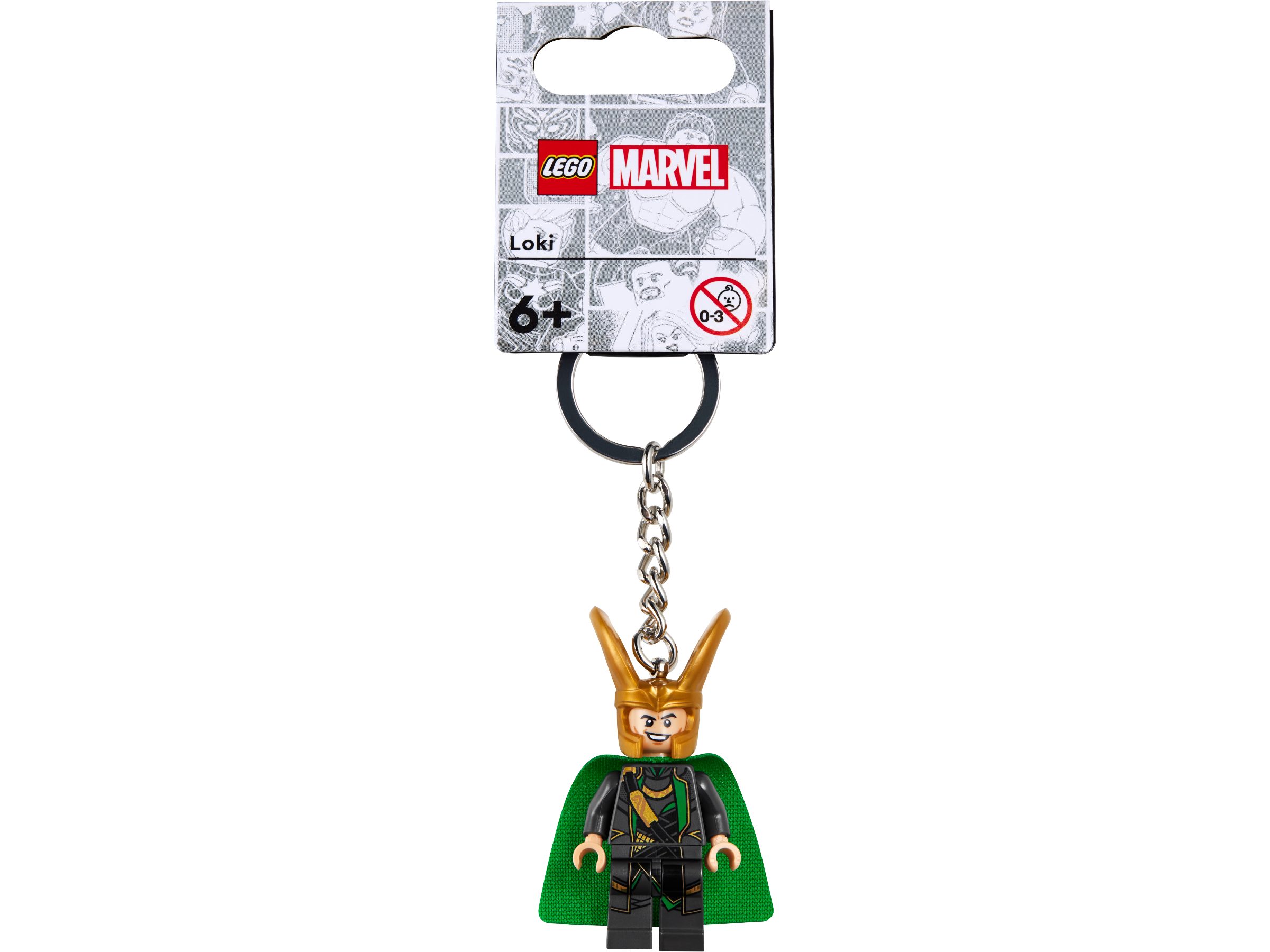 LEGO® Schlüsselanhänger Set LEGO Marvel: Loki Schlüsselanhänger (1-tlg)