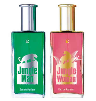 LR Eau de Parfum Jungle Set Eau de Parfum für Mann & Frau je 50 ml Parfüm