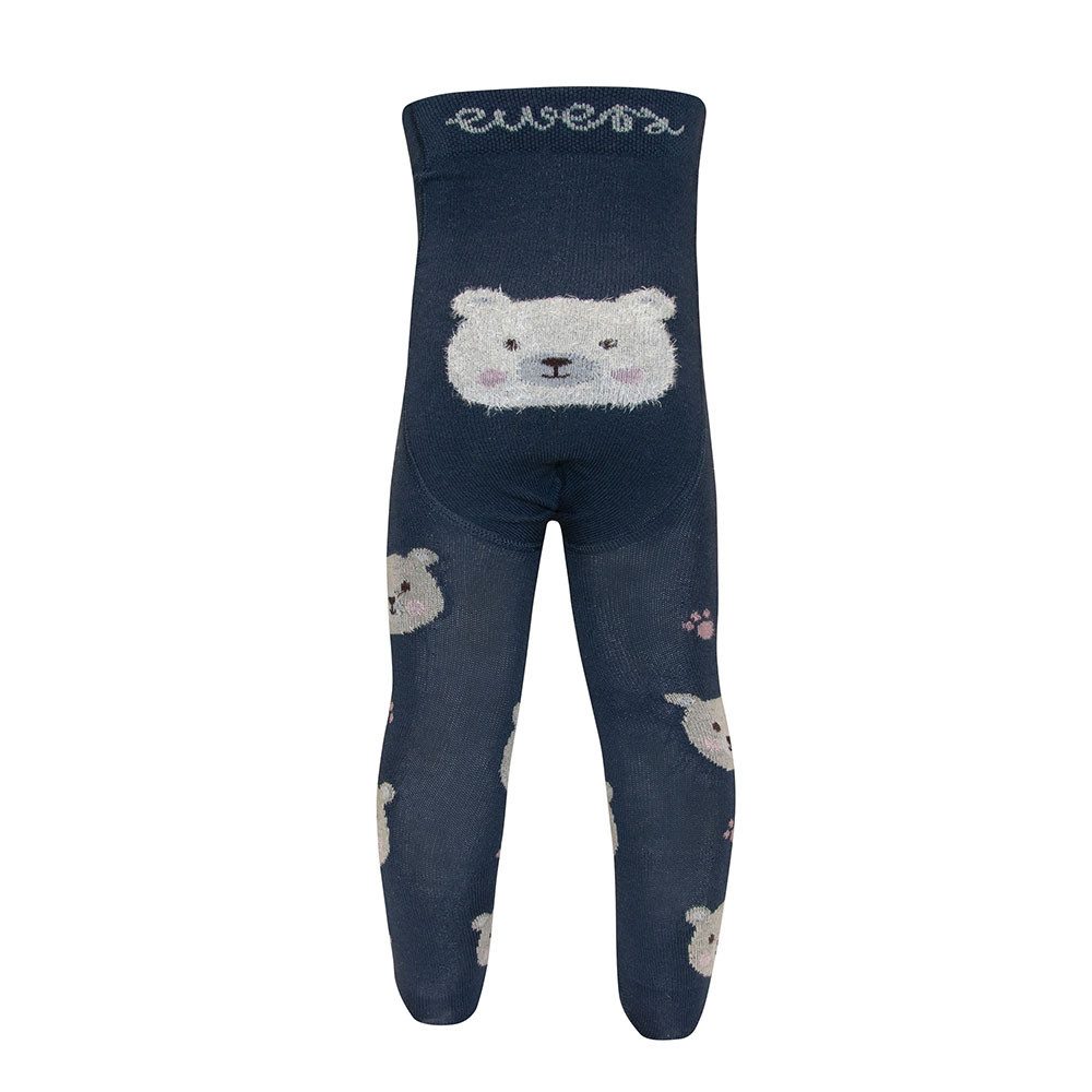 Ewers Strumpfhose Strumpfhose 2er Pack Bär/Ringel (2 St. 2er-Set) 75% Baumwolle, 23% Polyamid, 2% Elasthan