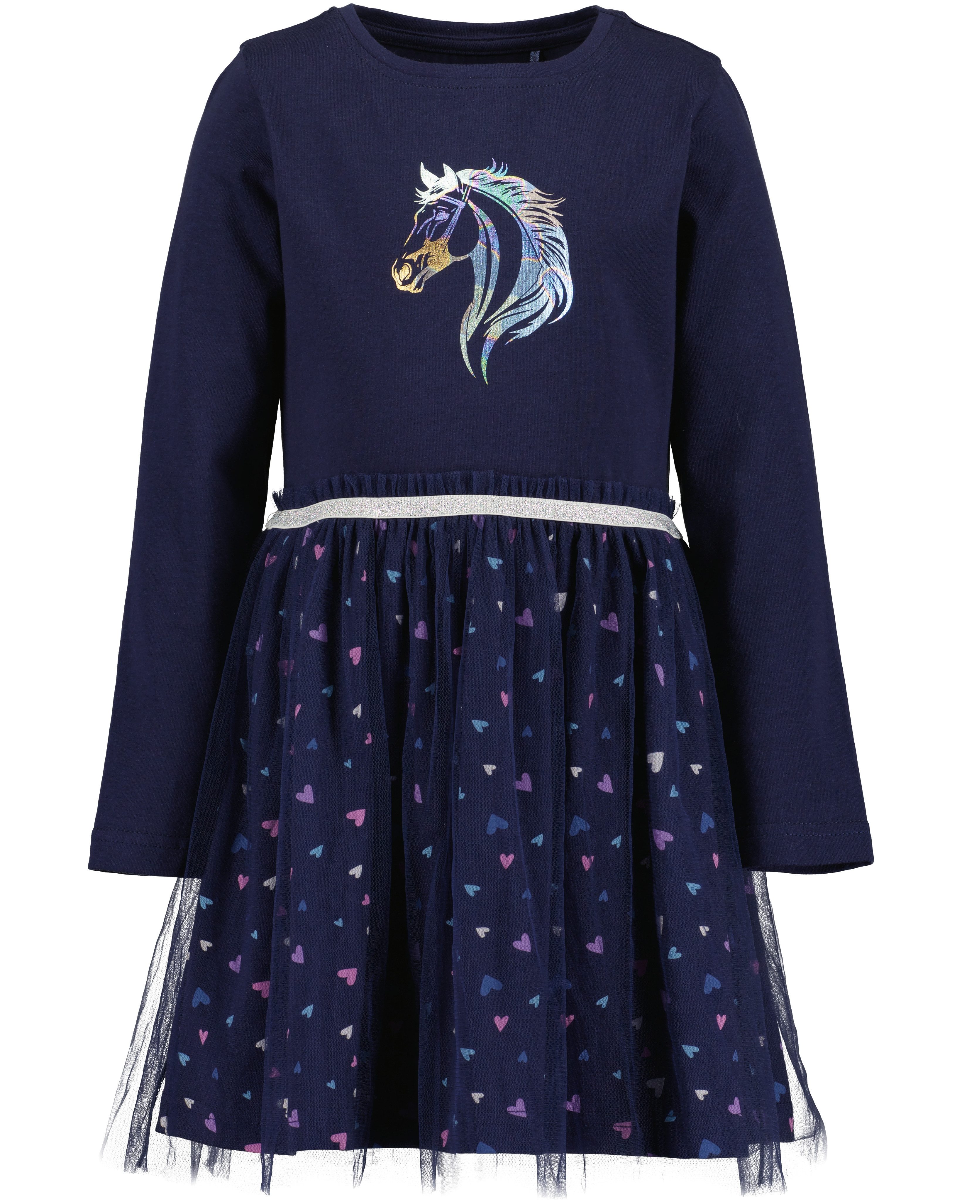 Blue Seven Jerseykleid mit Tüll-Überrock